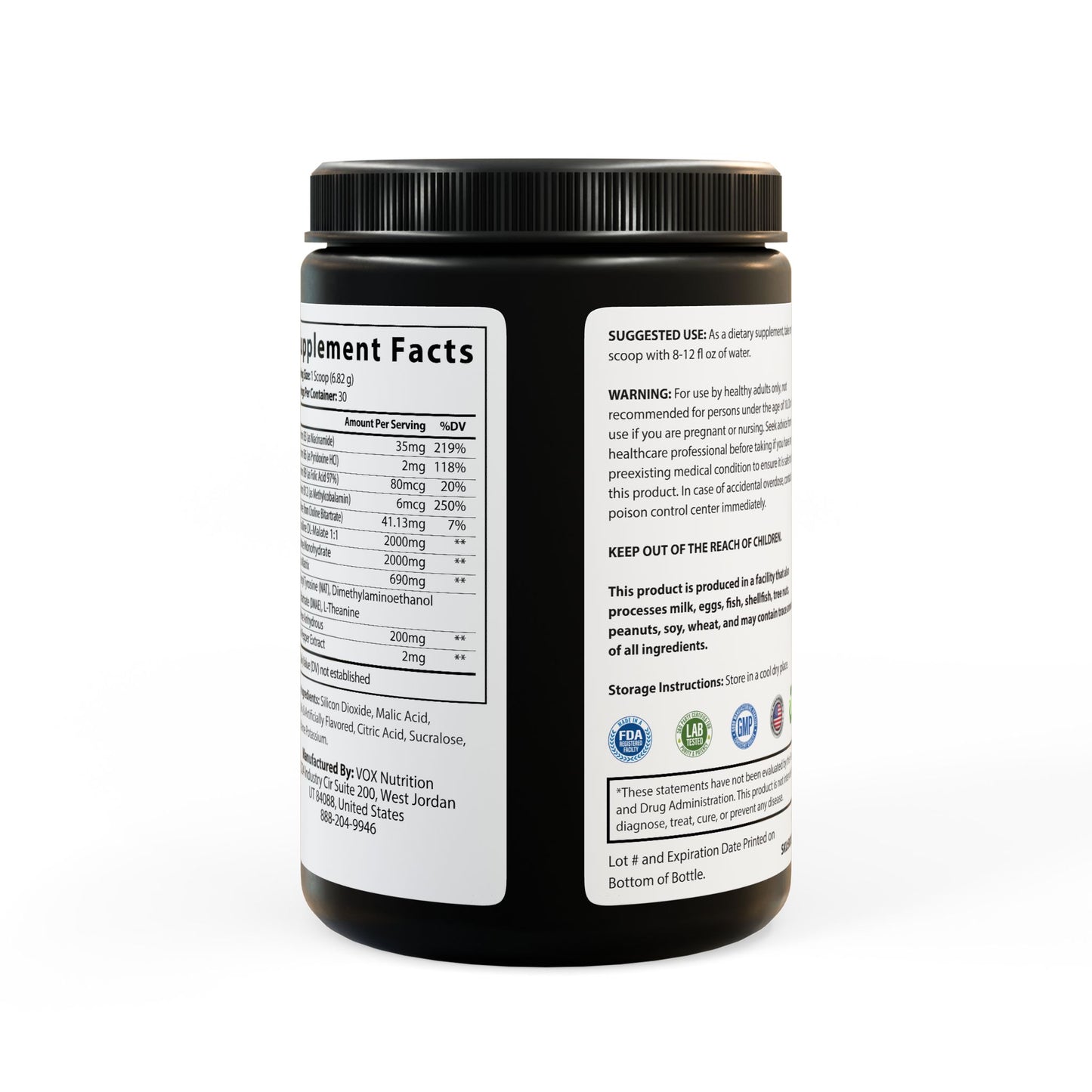 Pre-Workout - Pre‑Workout Powder Fruit Punch Flavor