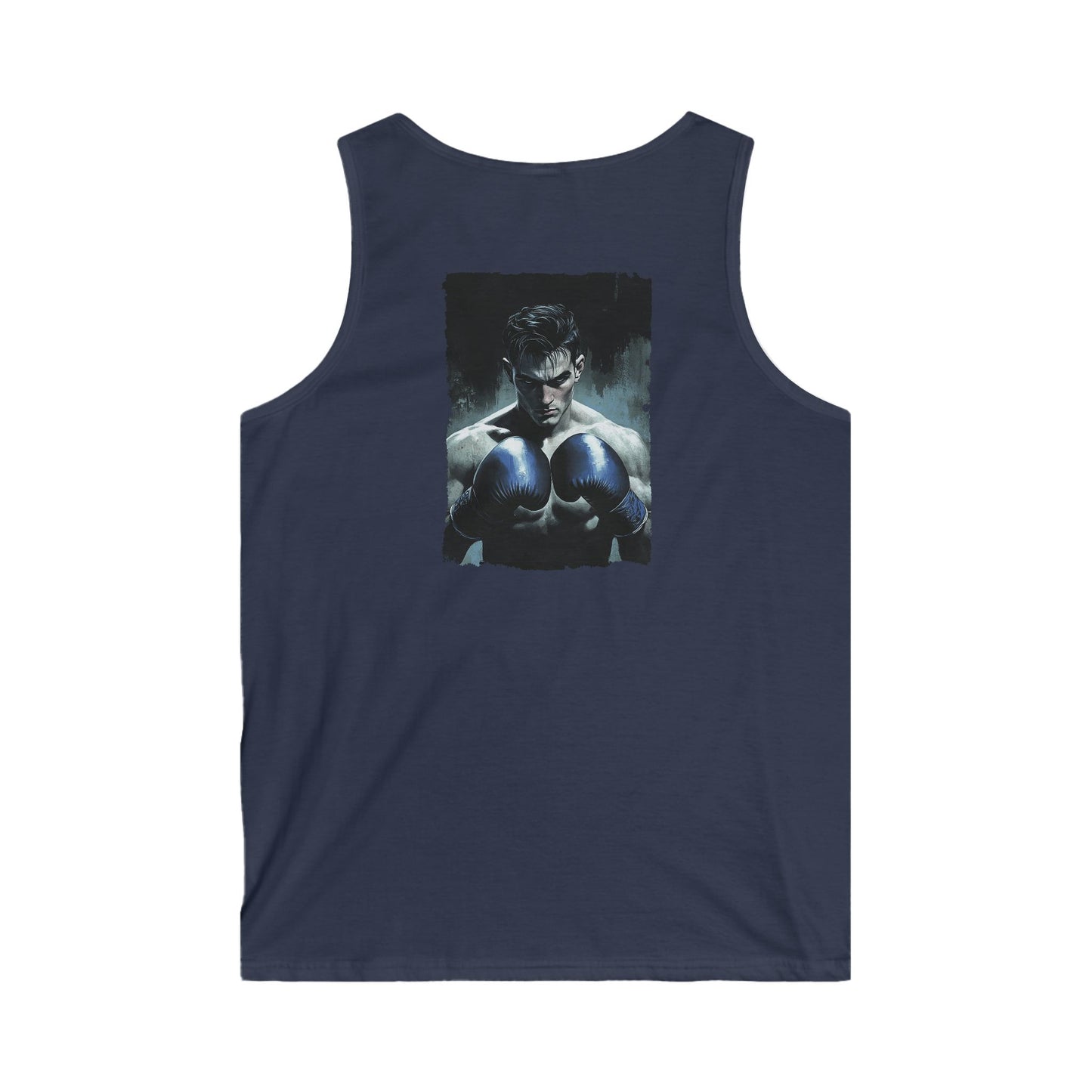 Tank Top Men - Boxing - Themed Men's Softstyle