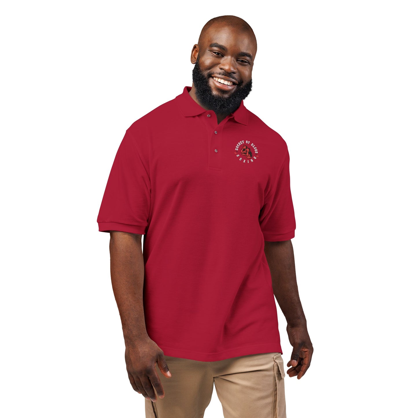 Polo - Embroidered Bucket of Blood Polo Shirt