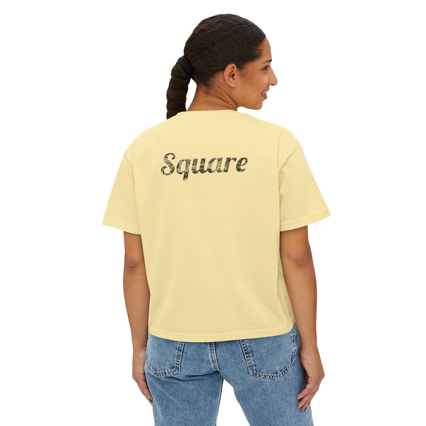 Fitness Apparel - Casual Women's Boxy Tee