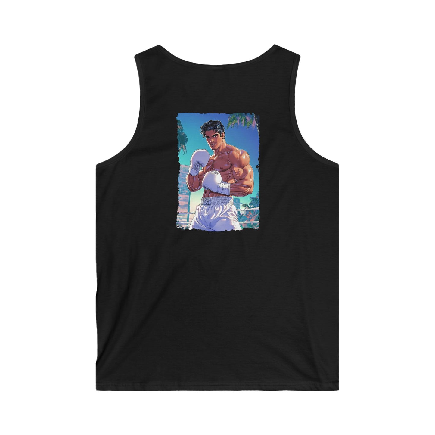 Tank Tops - Men's Graphic Workout Tank Top - Fitness Apparel