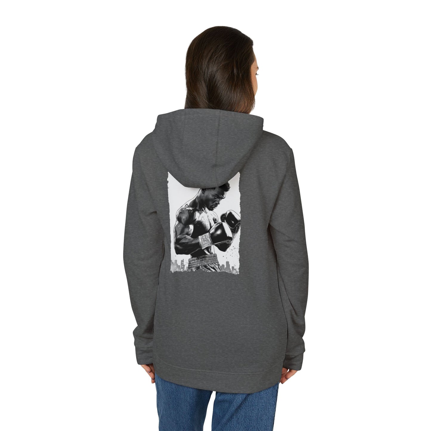 Athletic Hoodie - Unisex Sports Sweatshirt, Casual Wear For Boxing Fans