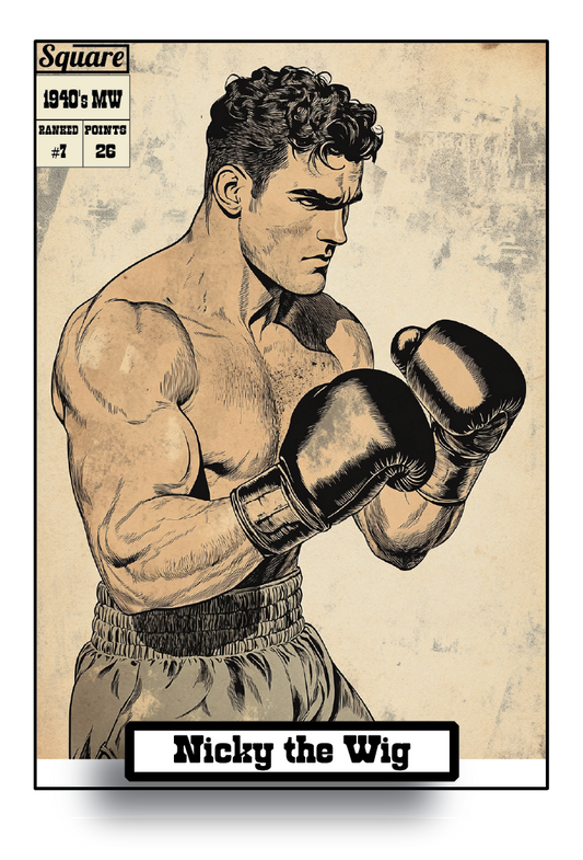 Pack #9 - Dynamic Boxing Collector Card - P9-E1-SN-009-105
