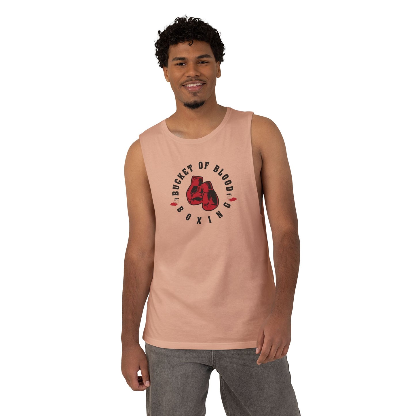 Tank Top - “Bucket of Blood” Retro Boxing Fitness Tank