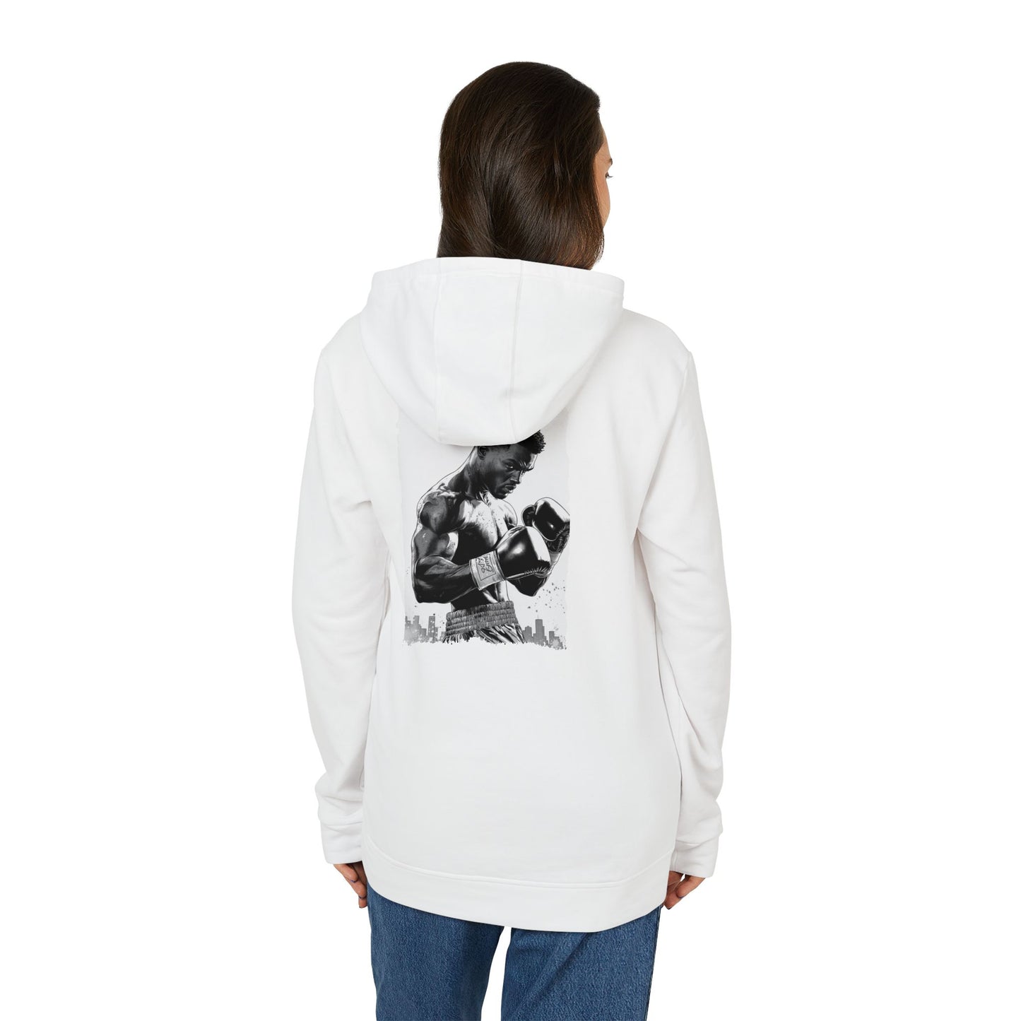 Athletic Hoodie - Unisex Sports Sweatshirt, Casual Wear For Boxing Fans