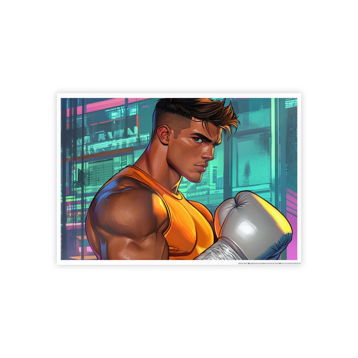 Poster Printing - Boxer Gym Art Poster