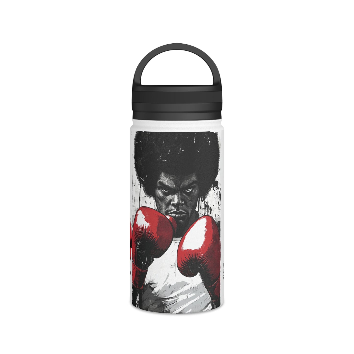 Boxer Inspired Water Bottle -  Hydration Bottle Stainless Steel