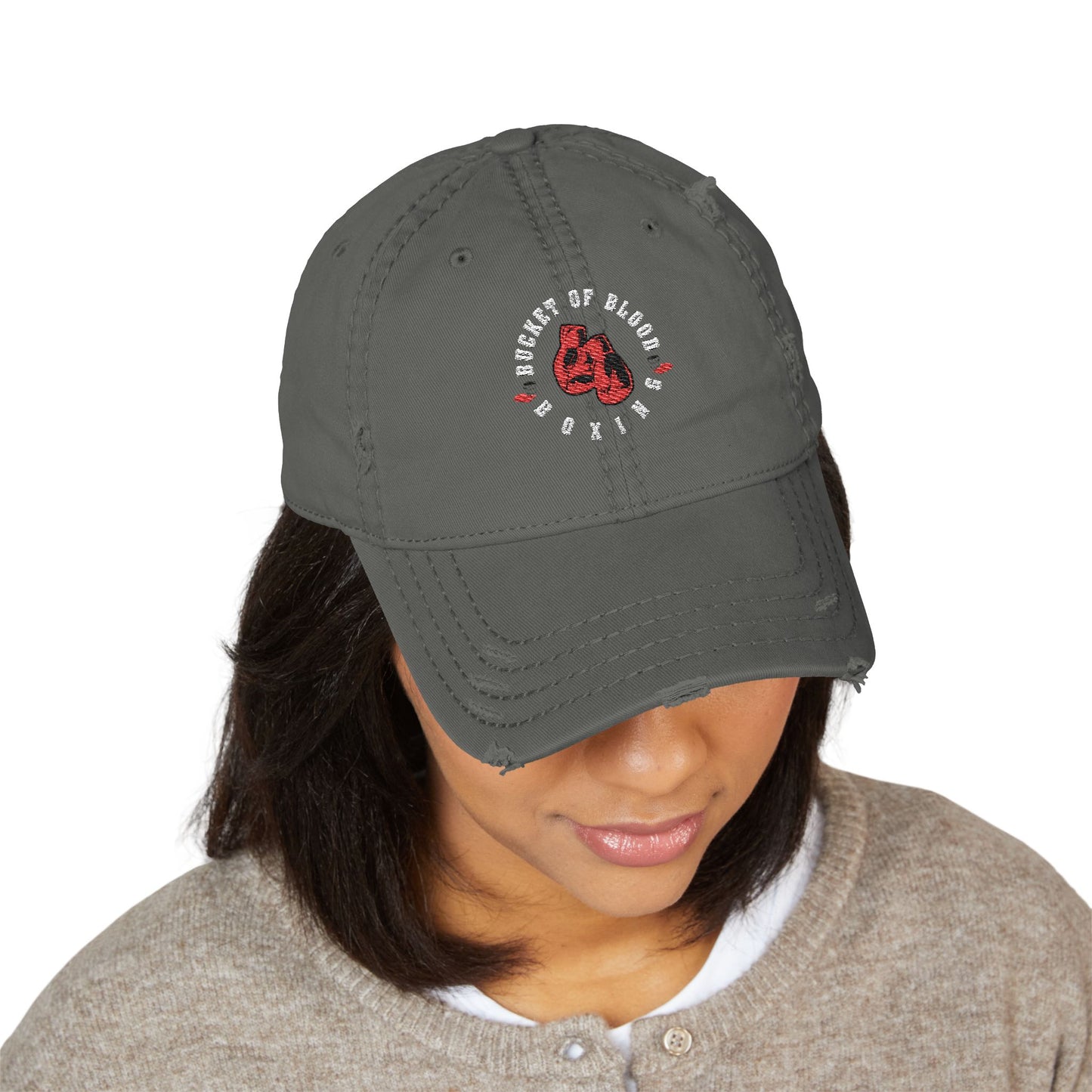 Dad Hat - Embroidered 'Bucket of Blood' Baseball Cap