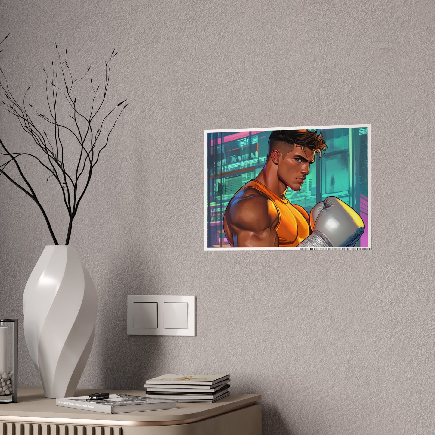 Poster Printing - Boxer Gym Art Poster