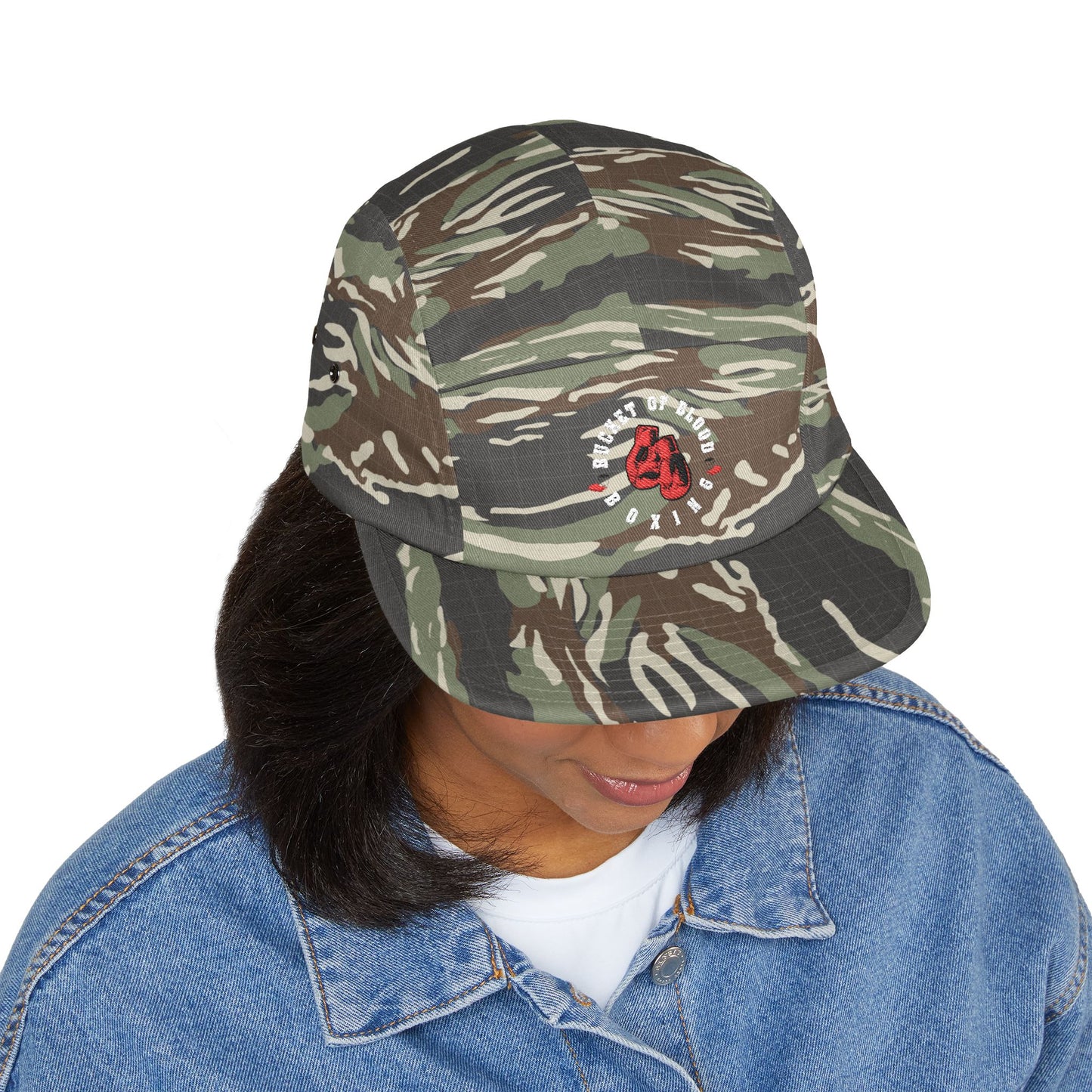 5 Panel Hat - Embroidered Casual Streetwear Cap