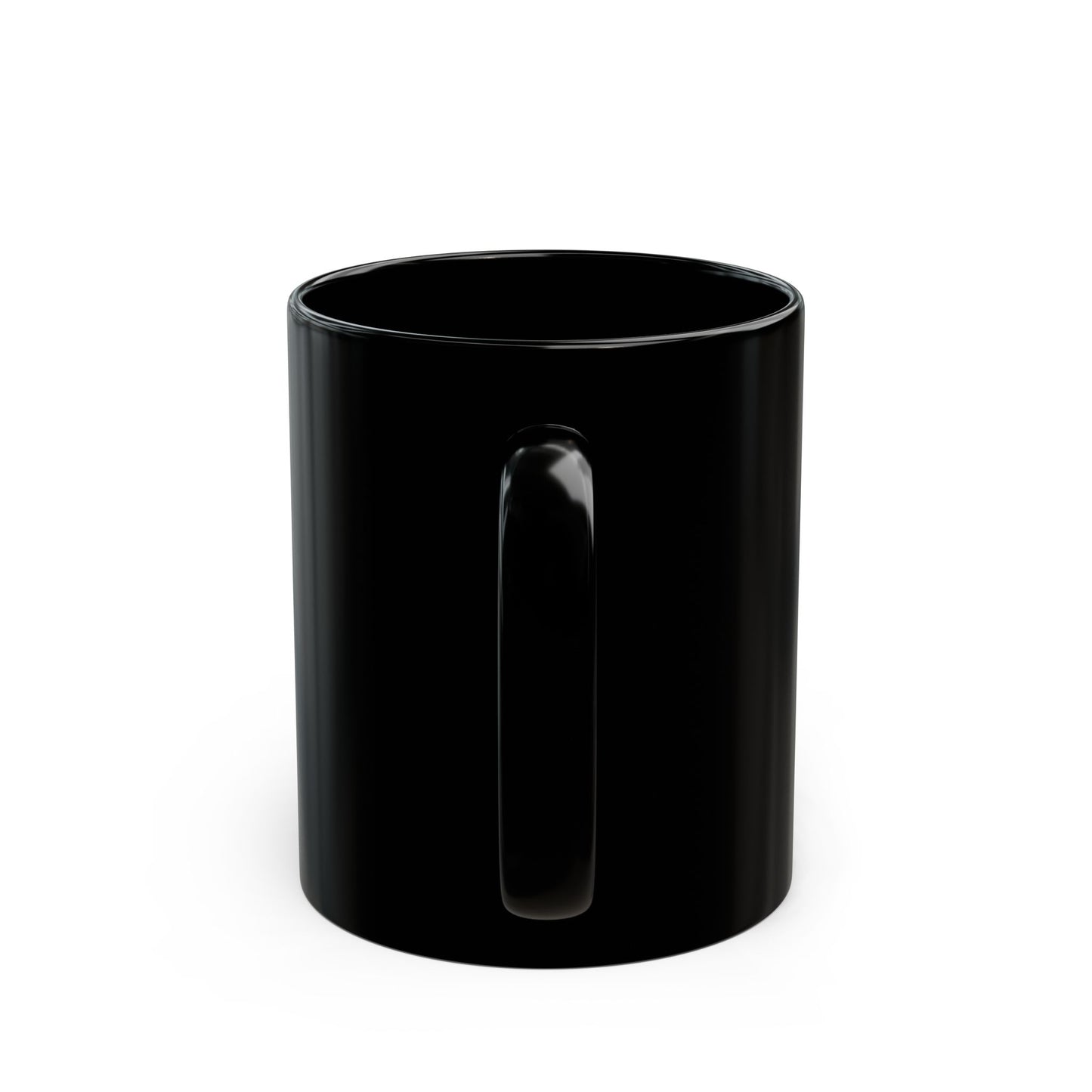 Coffee Mugs - 'Square' Black Mug