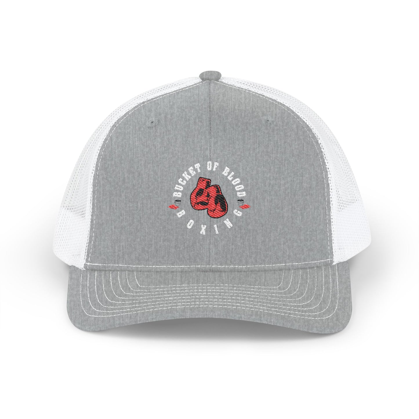 Trucker Hats - Embroidered Boxing Logo Trucker Hat