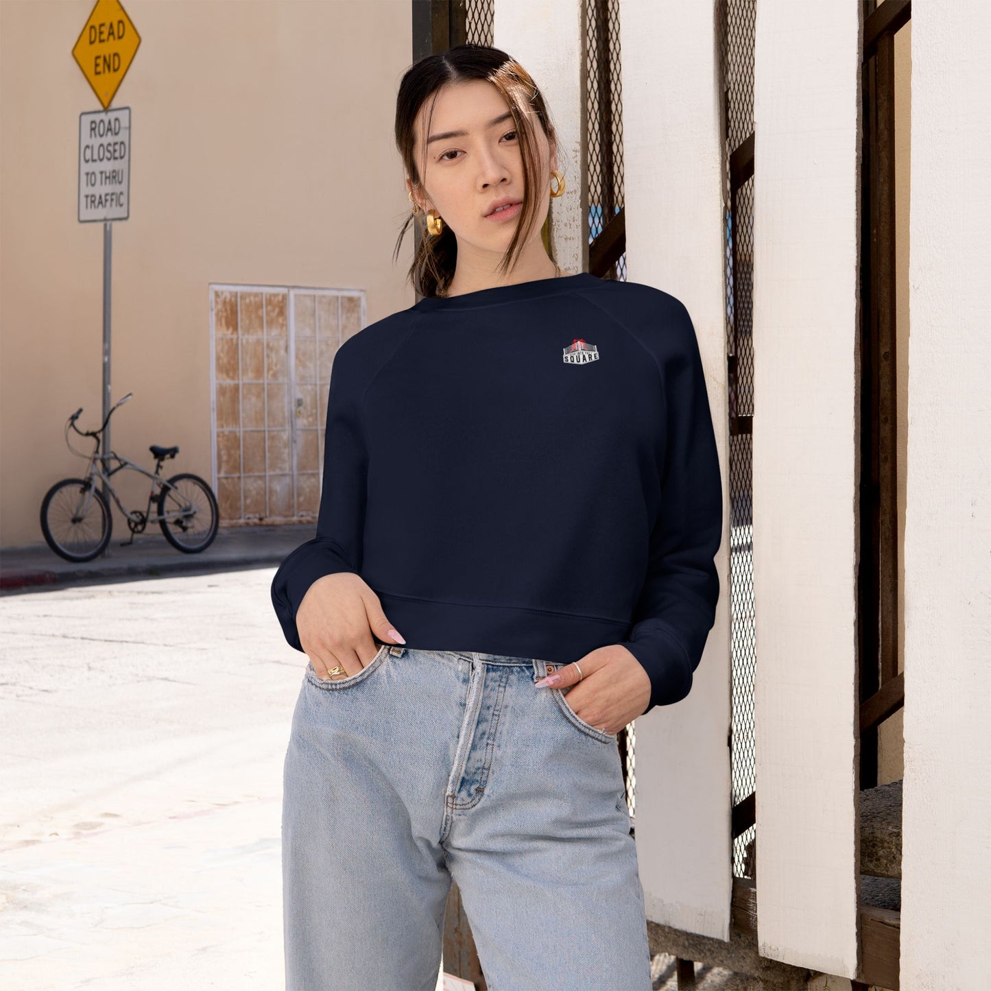 Activewear Brands - Women's Cropped Fleece Pullover