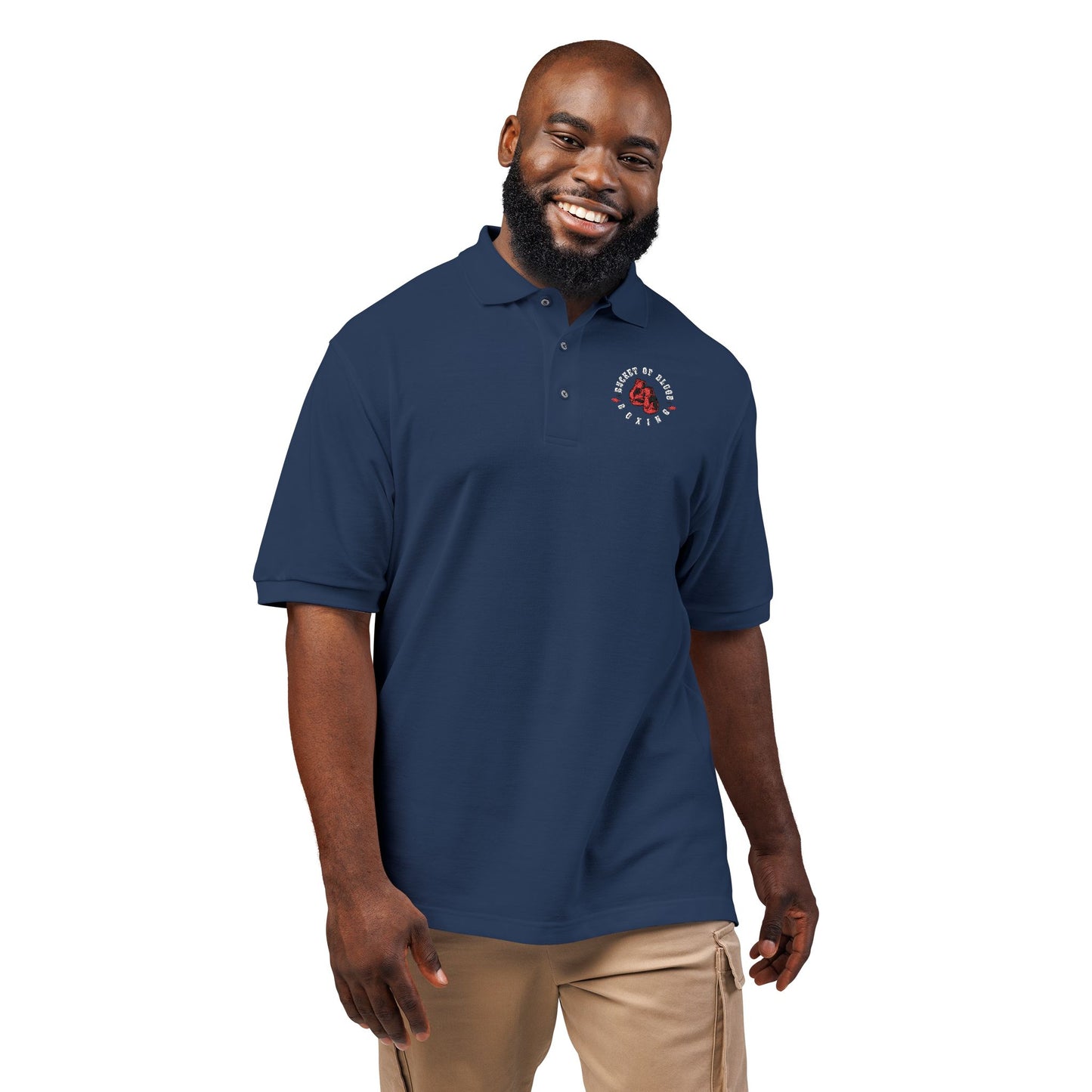 Polo - Embroidered Bucket of Blood Polo Shirt