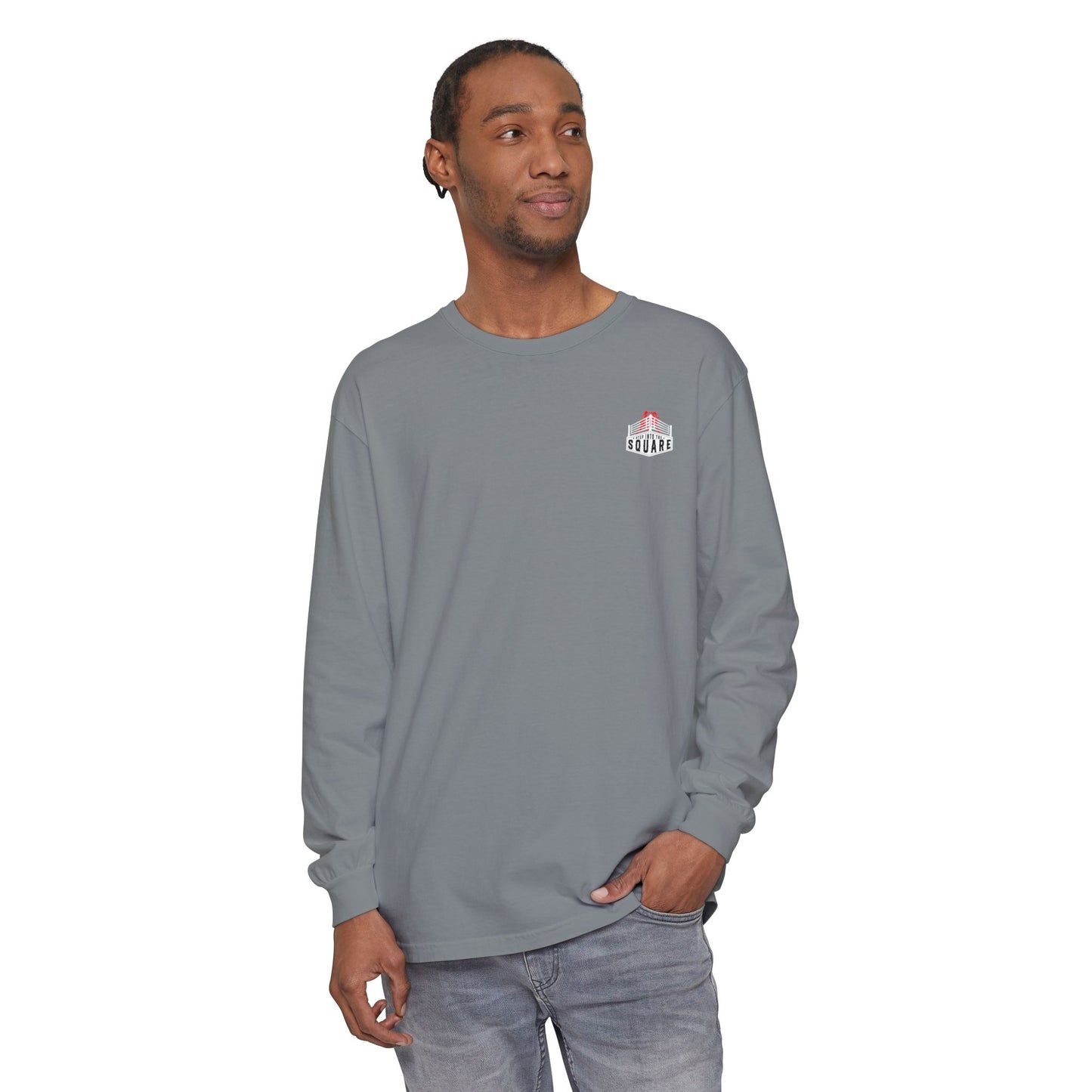 Long Sleeve Shirt - Casual Long Sleeve Tee With Vintage Feel