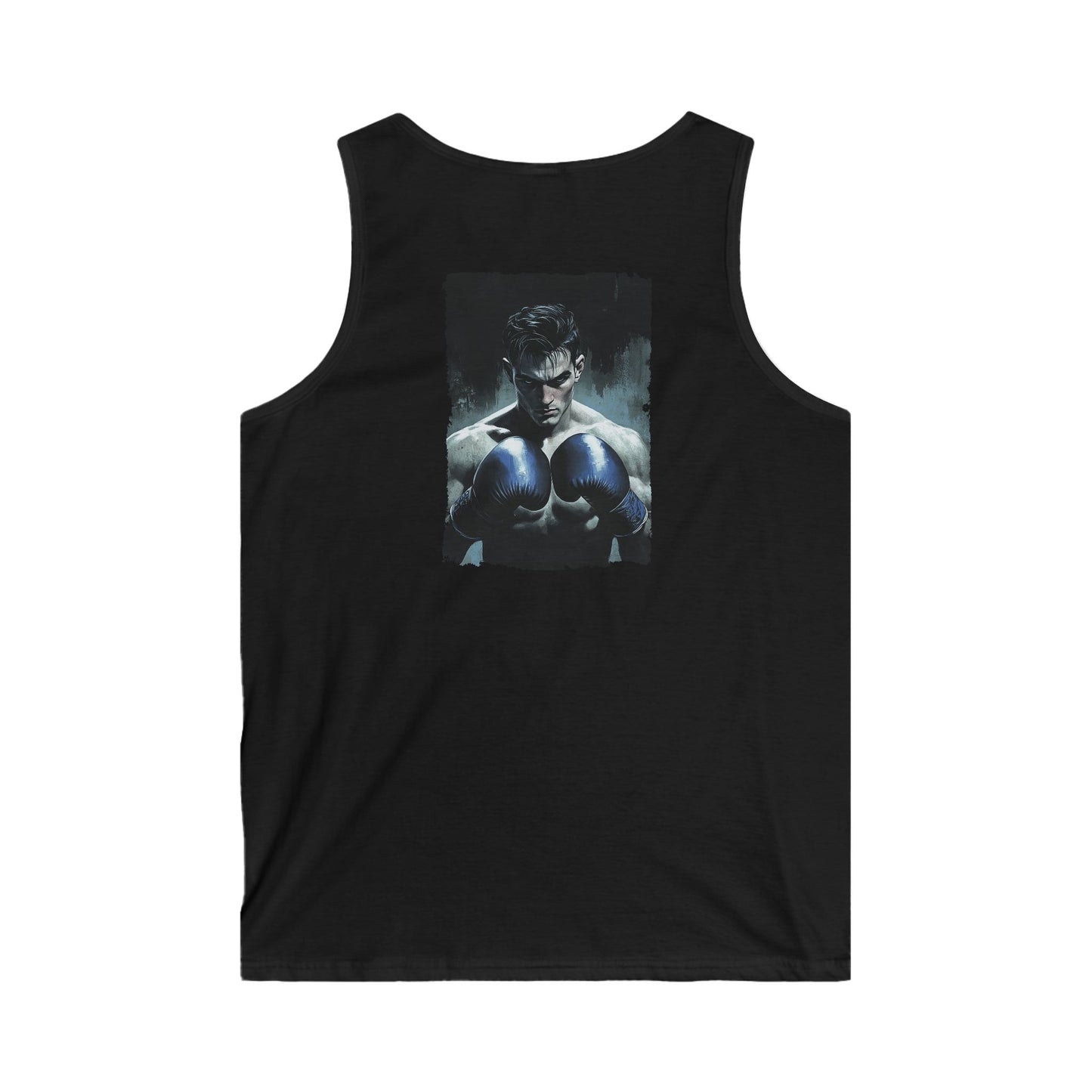 Tank Top Men - Boxing - Themed Men's Softstyle
