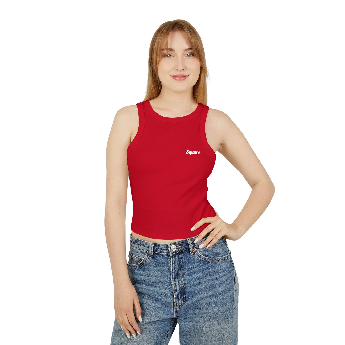 Work Out Clothes - Women's Racer Tank Top