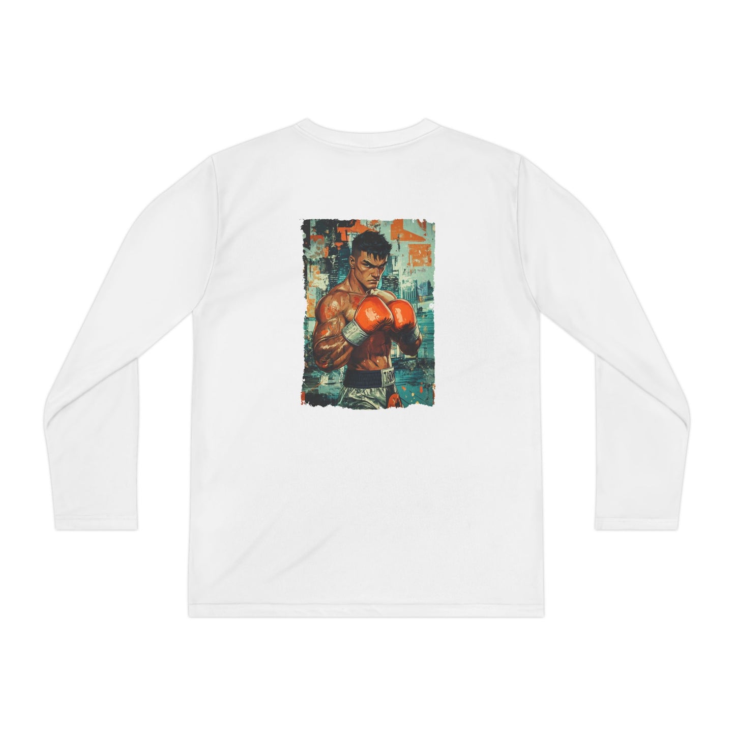 Athletic Clothes - Youth Long Sleeve Boxing Tee