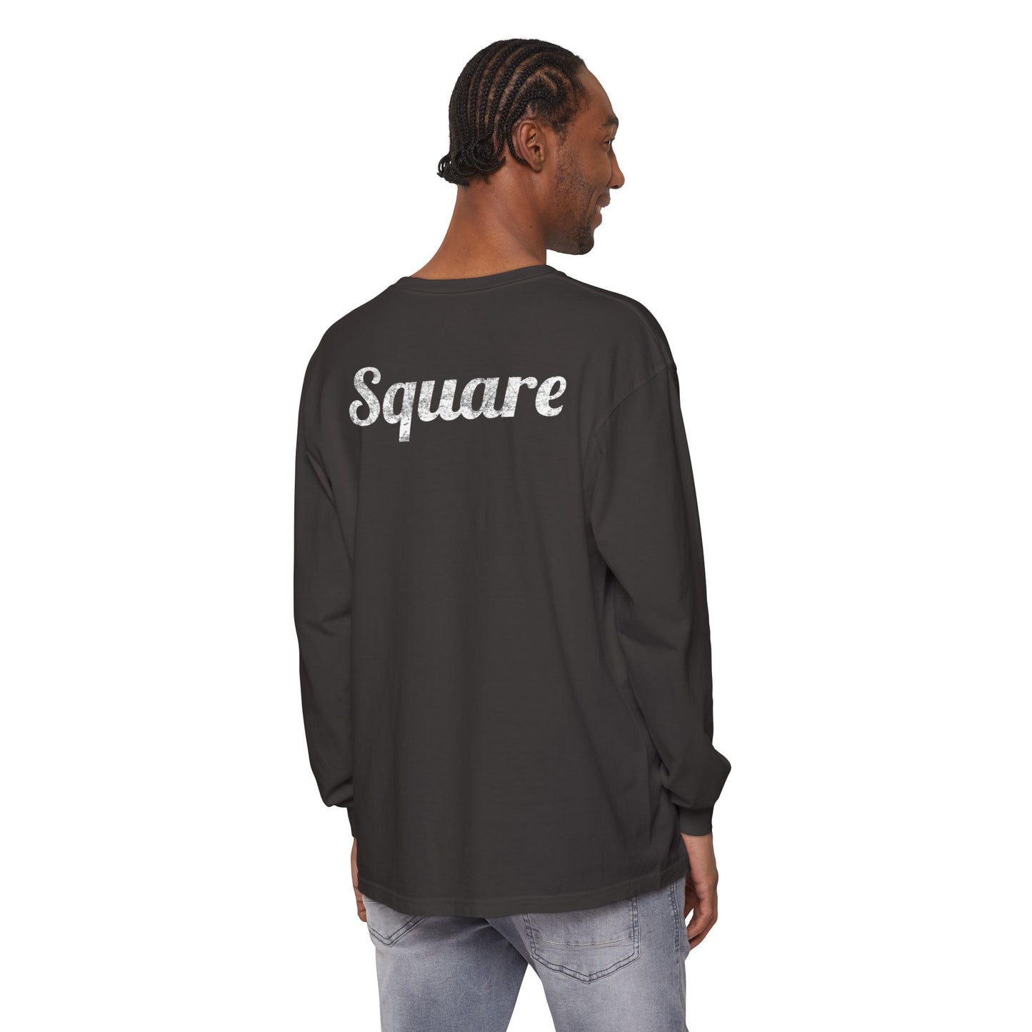 Long Sleeve Shirt - Casual Long Sleeve Tee With Vintage Feel