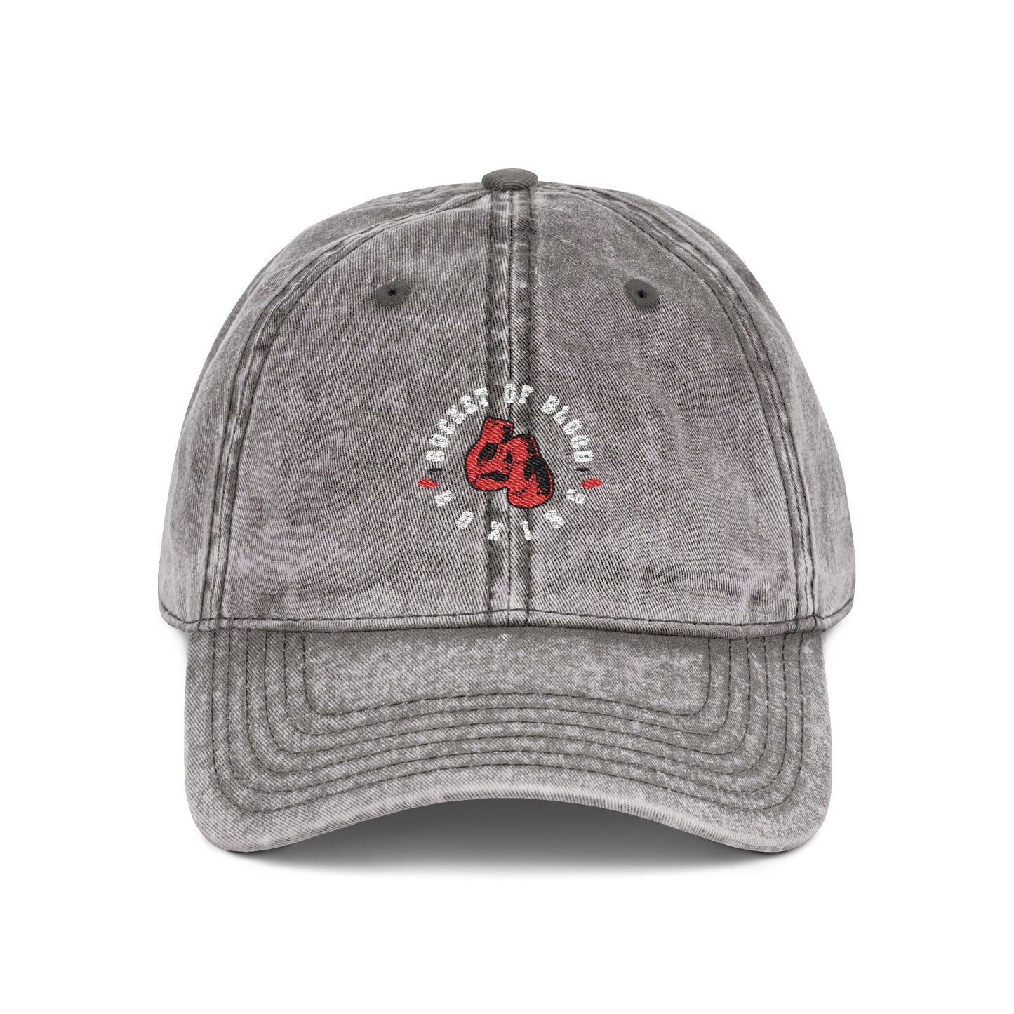 Cap - Retro Embroidered Boxing Logo Cap