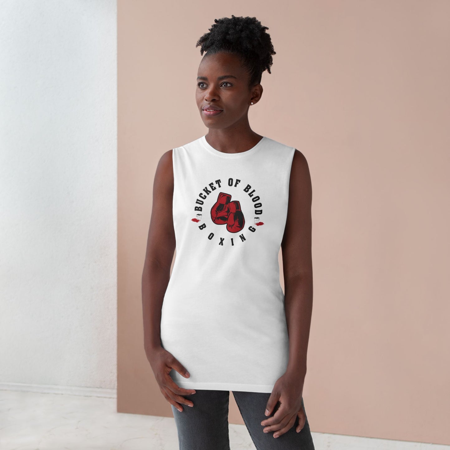 Tank Top - “Bucket of Blood” Retro Boxing Fitness Tank