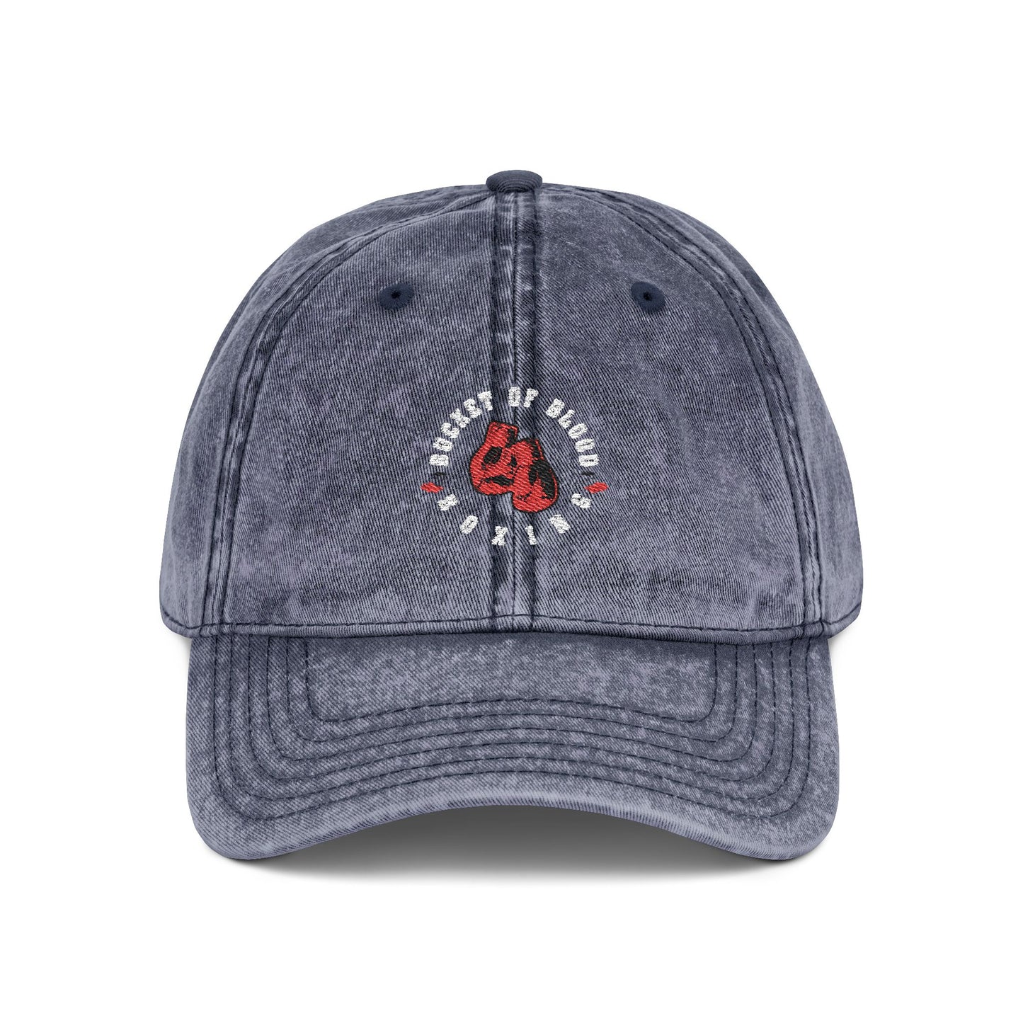 Cap - Retro Embroidered Boxing Logo Cap