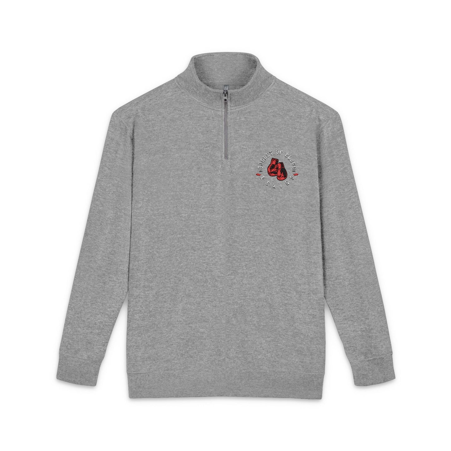 Fleece Jacket - Cozy Zip-Neck Fleece Sweatshirt