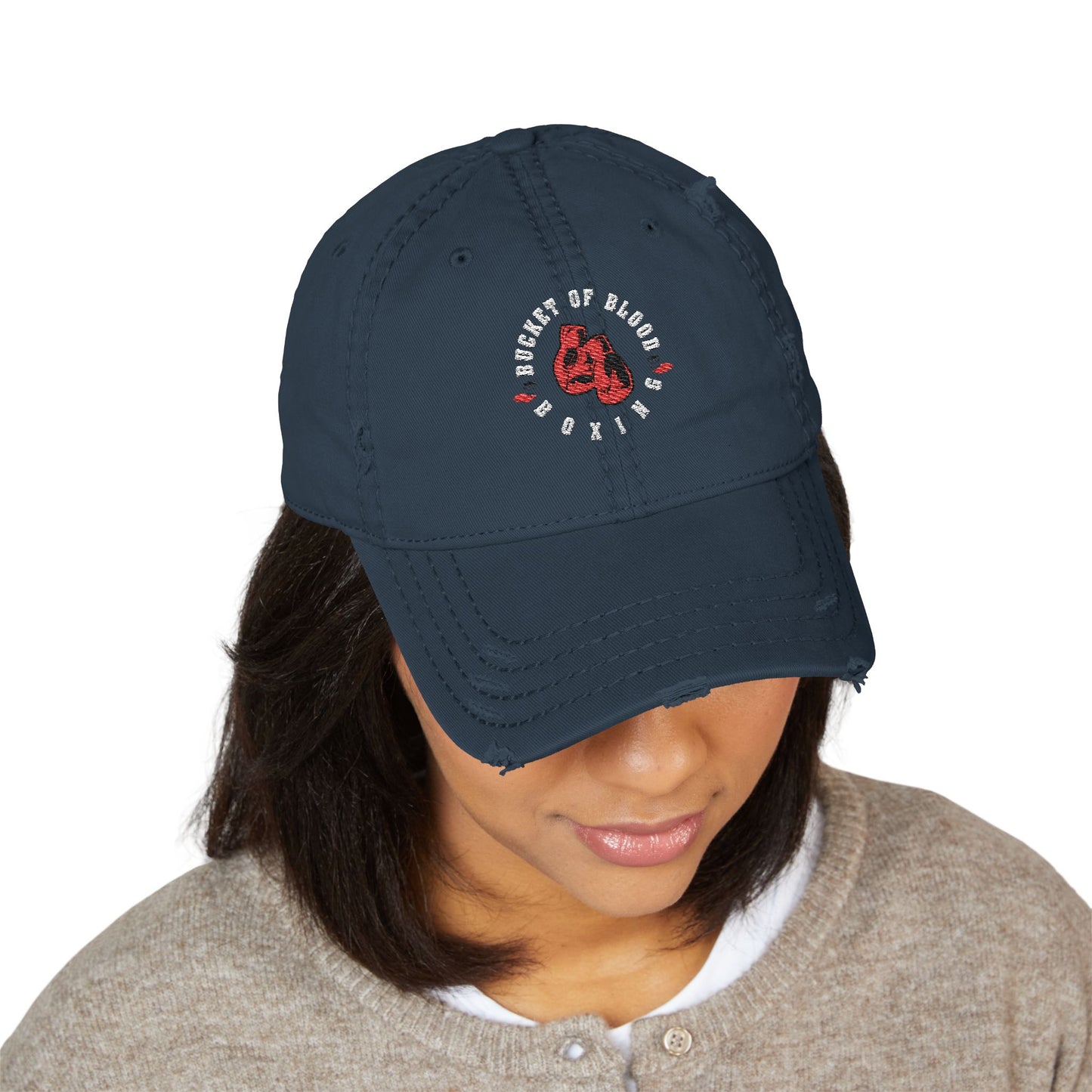 Dad Hat - Embroidered 'Bucket of Blood' Baseball Cap