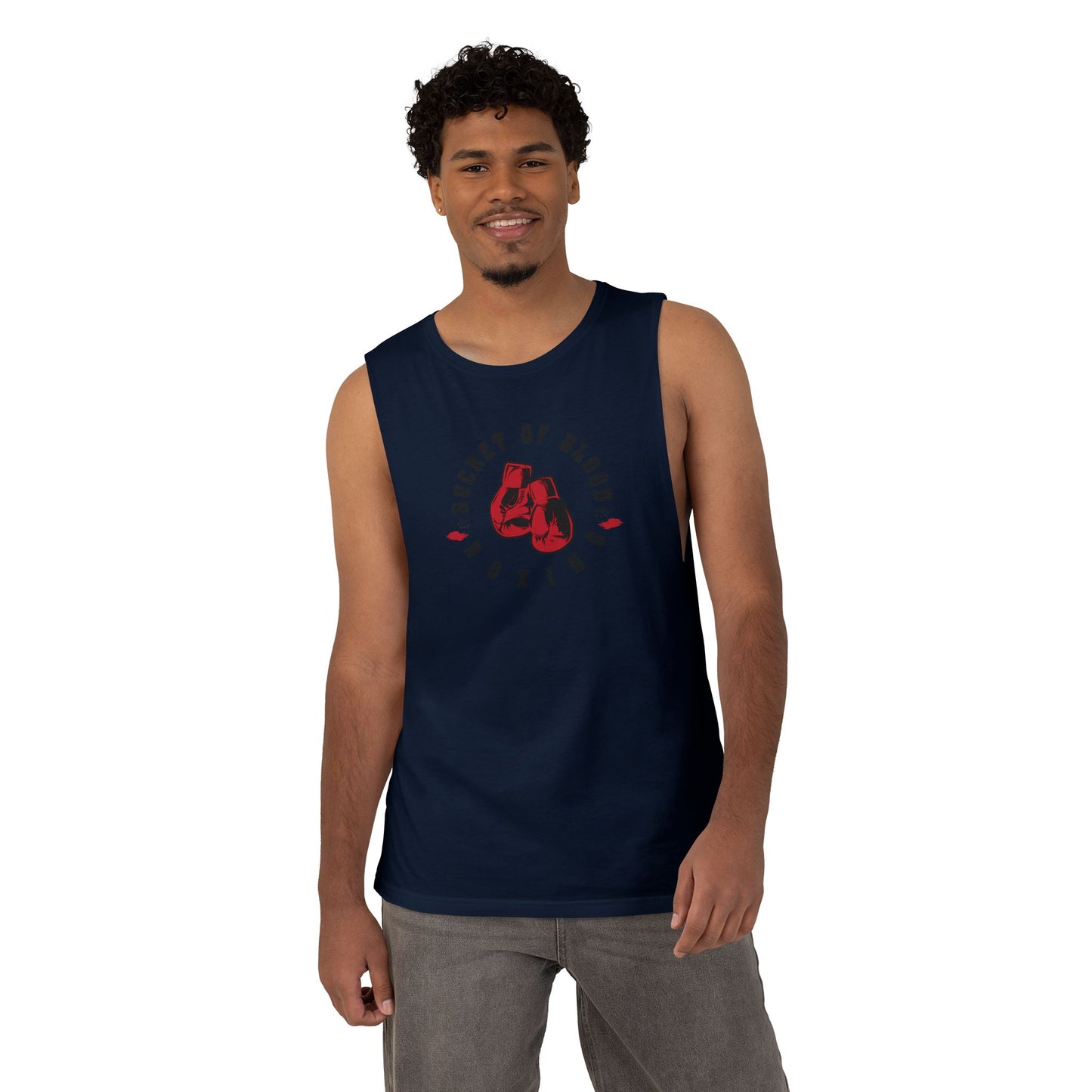 Tank Top - “Bucket of Blood” Retro Boxing Fitness Tank