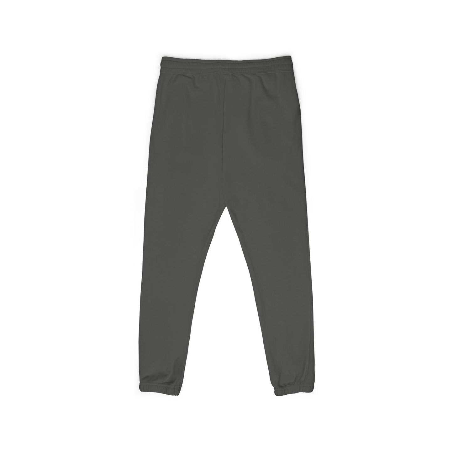 Embroidered Rose Jogger Sweatpants — Cozy Garment-Dyed Fleece