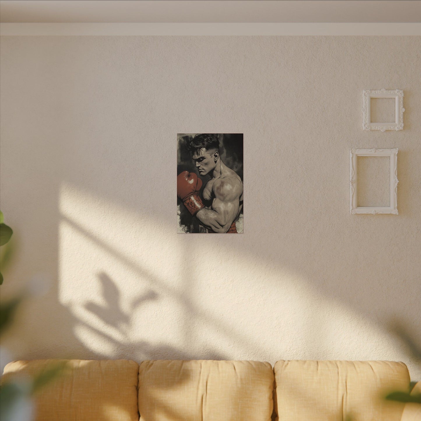 Vintage Boxing Wall Art - Boxer Art Canvas Print