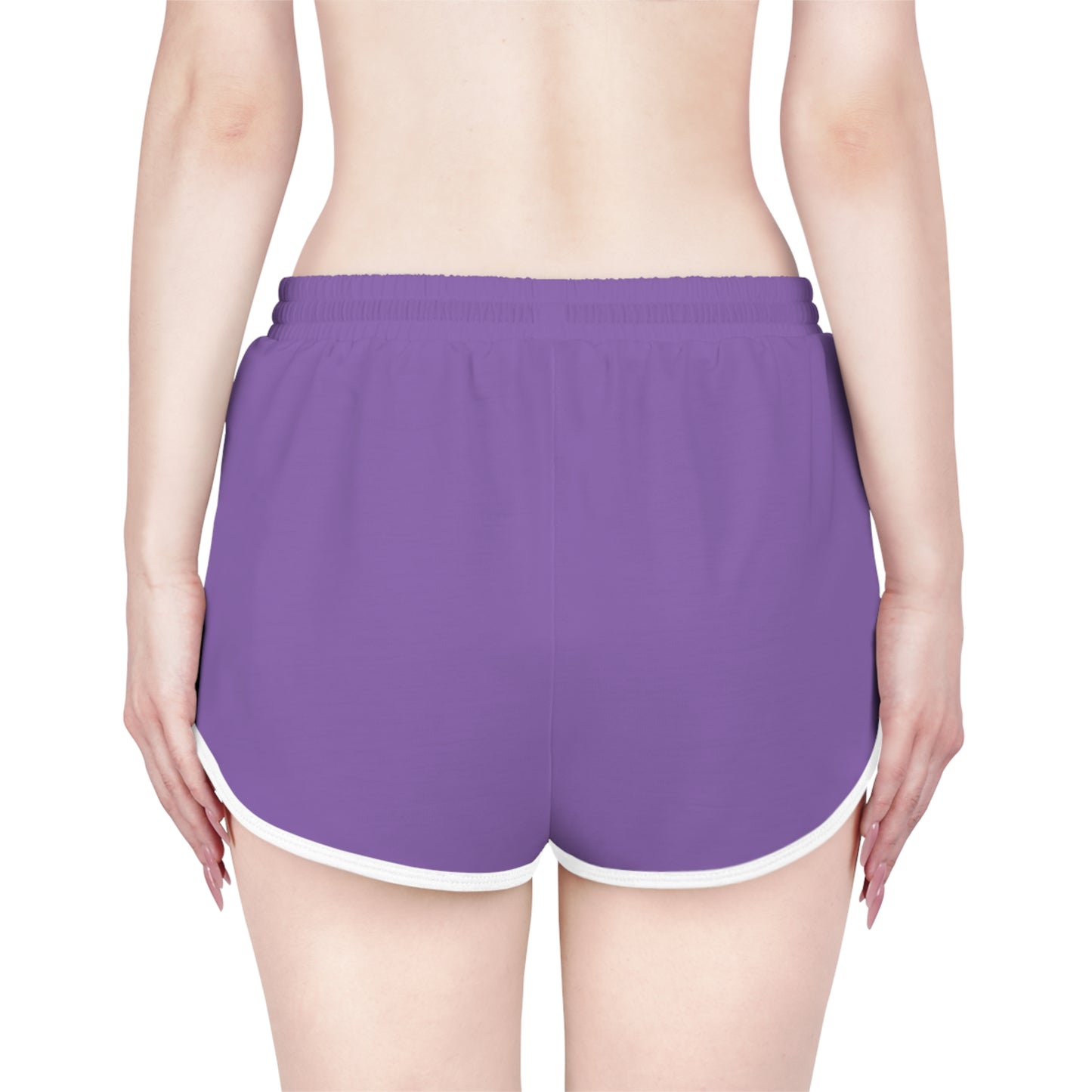 Shorts For Women - Square Print Women's Relaxed Shorts