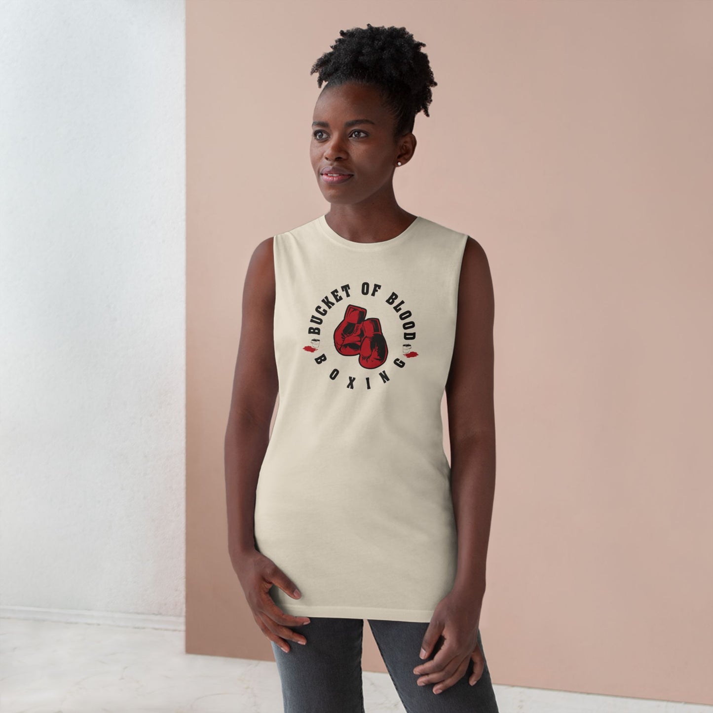Tank Top - “Bucket of Blood” Retro Boxing Fitness Tank