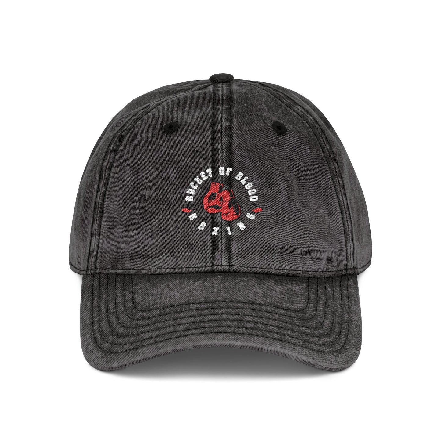 Cap - Retro Embroidered Boxing Logo Cap