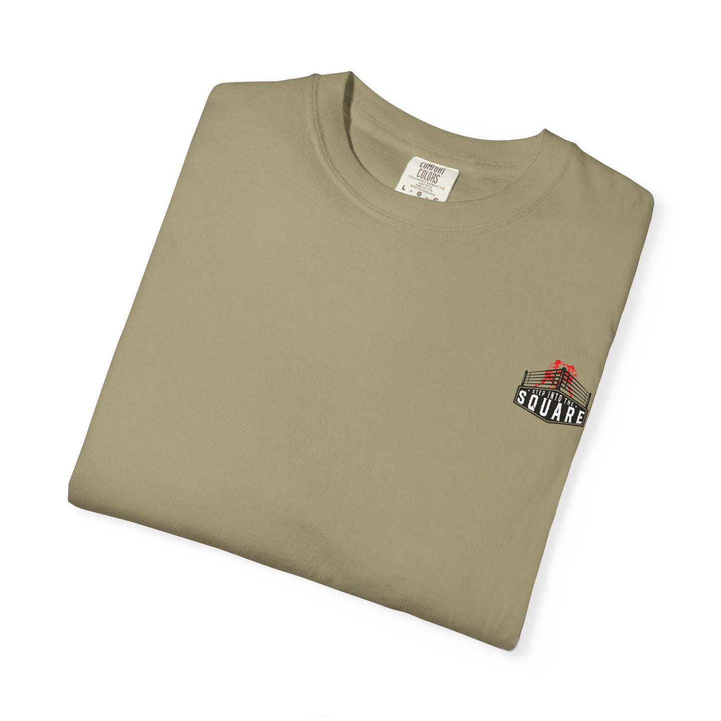 T Shirts Mens T Shirts - Dyed T-Shirt With Vintage Boxing Design