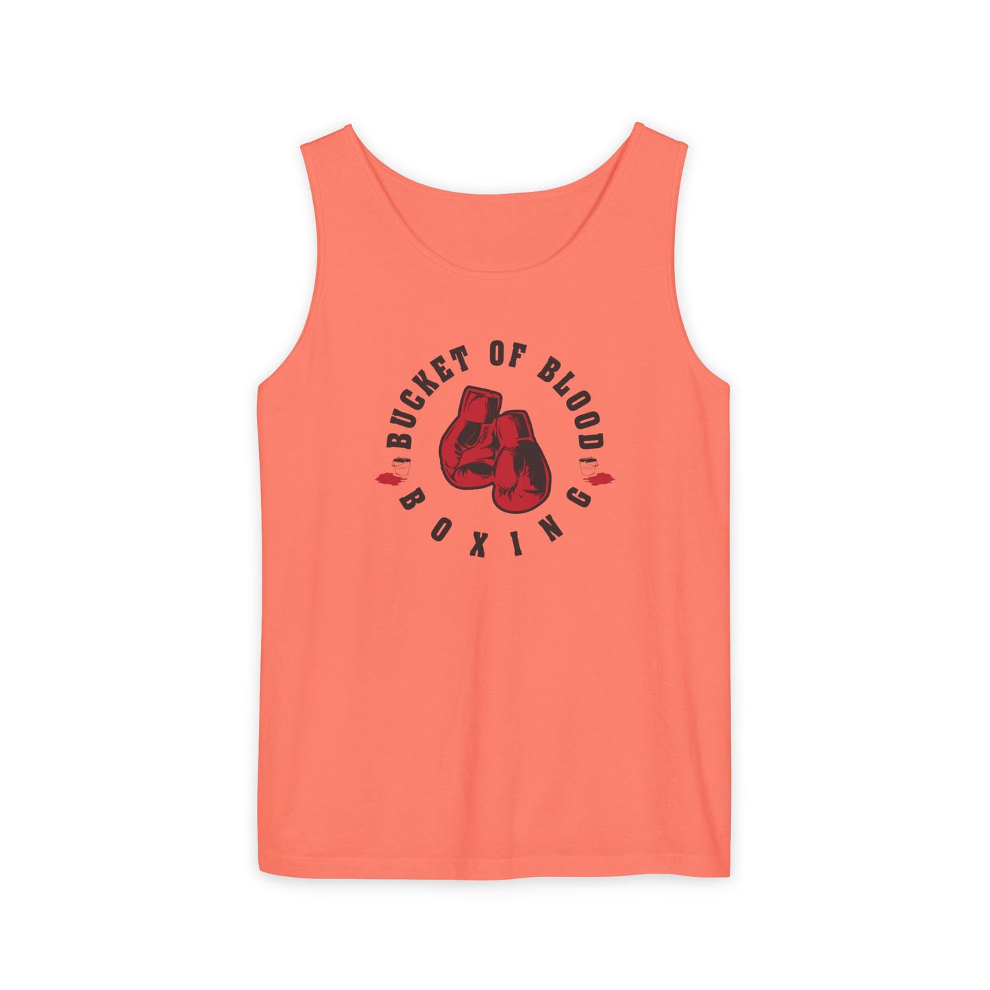 Mens Tank Tops -"Bucket of Blood" - Boxing Gym Tank Top
