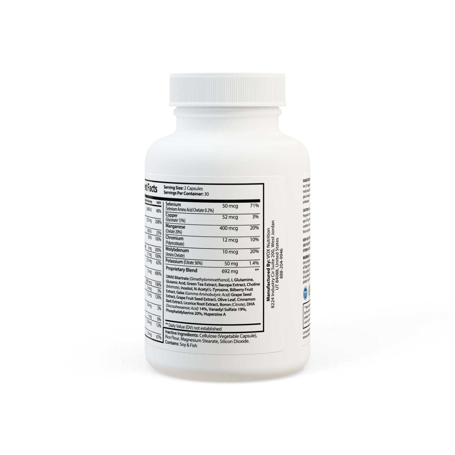 Internal Capsule Brain - Brain Support Capsules - Cognitive Health Supplement