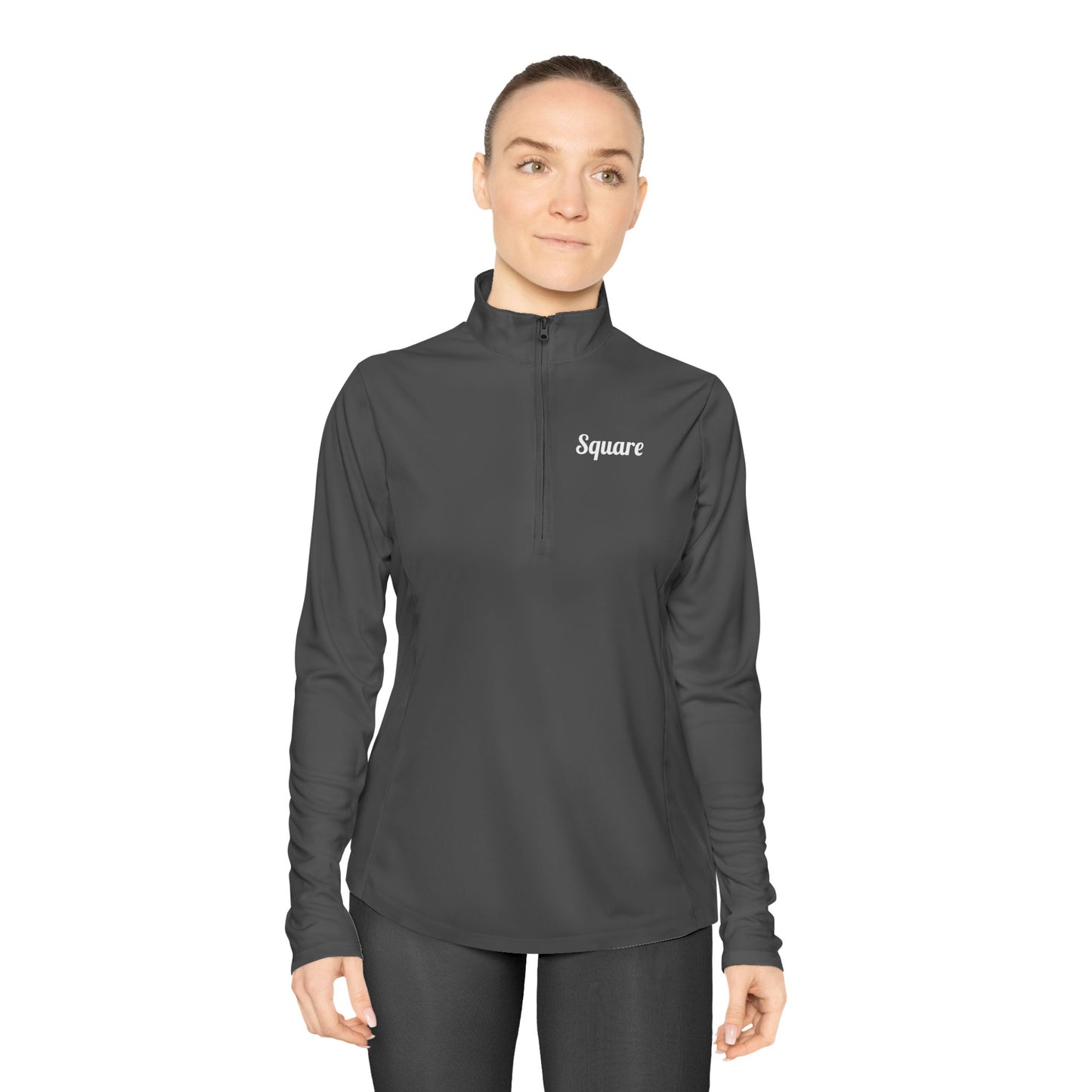 Women's Quarter Zip - Stylish Quarter-Zip Pullover For Active Women