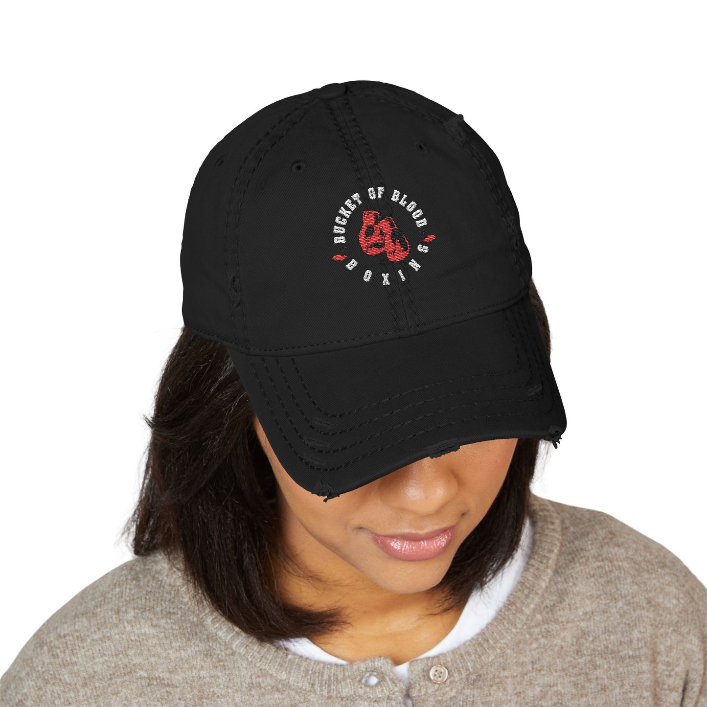 Dad Hat - Embroidered 'Bucket of Blood' Baseball Cap