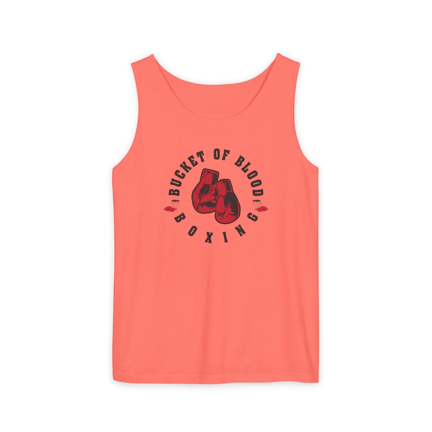 Mens Tank Tops -"Bucket of Blood" - Boxing Gym Tank Top