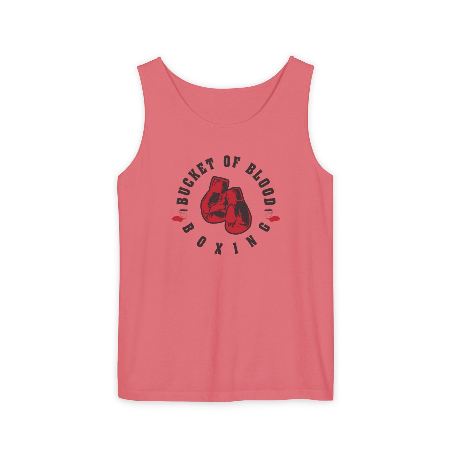Mens Tank Tops -"Bucket of Blood" - Boxing Gym Tank Top
