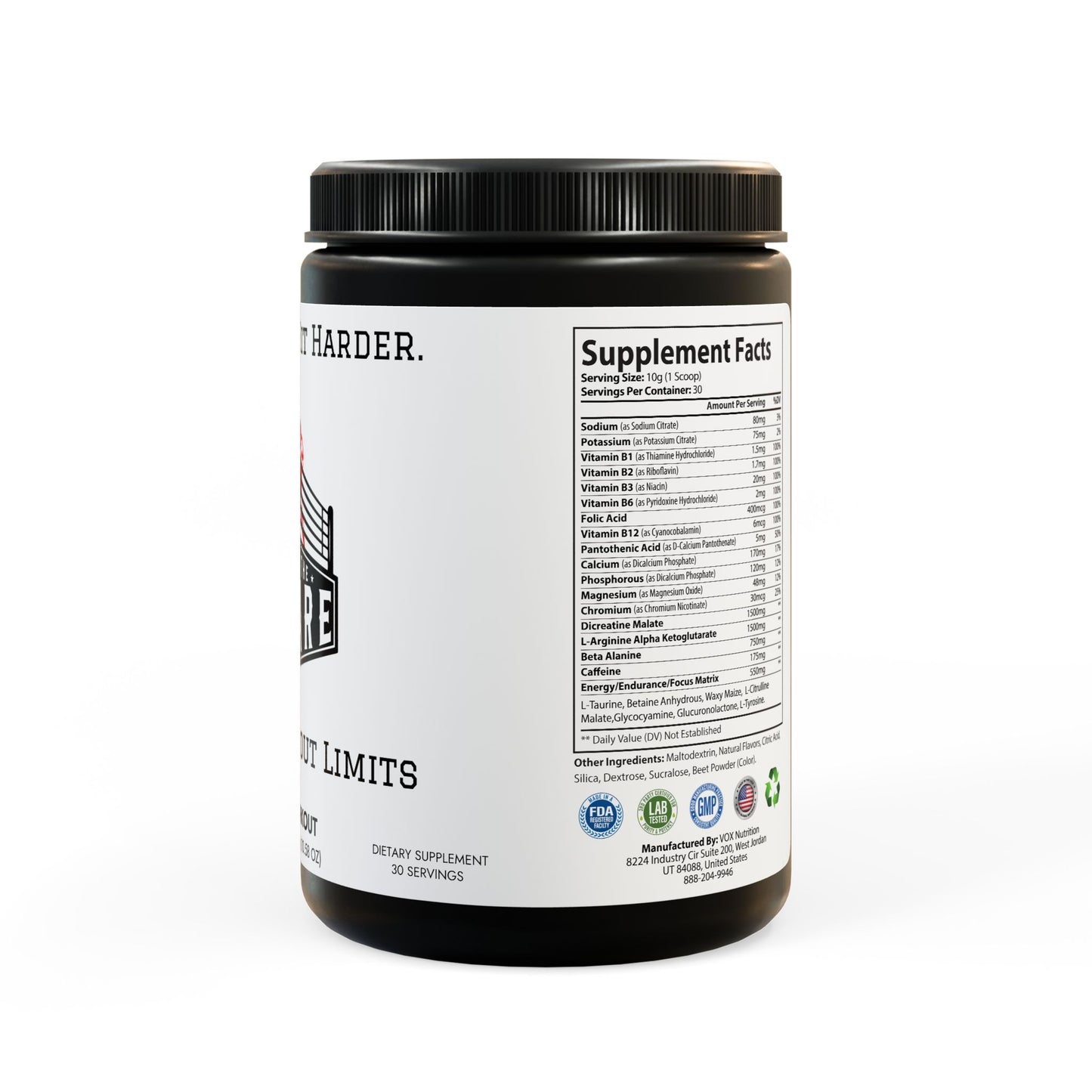 Best Pre Workout - Watermelon - Non-GMO Pre-Workout Powder