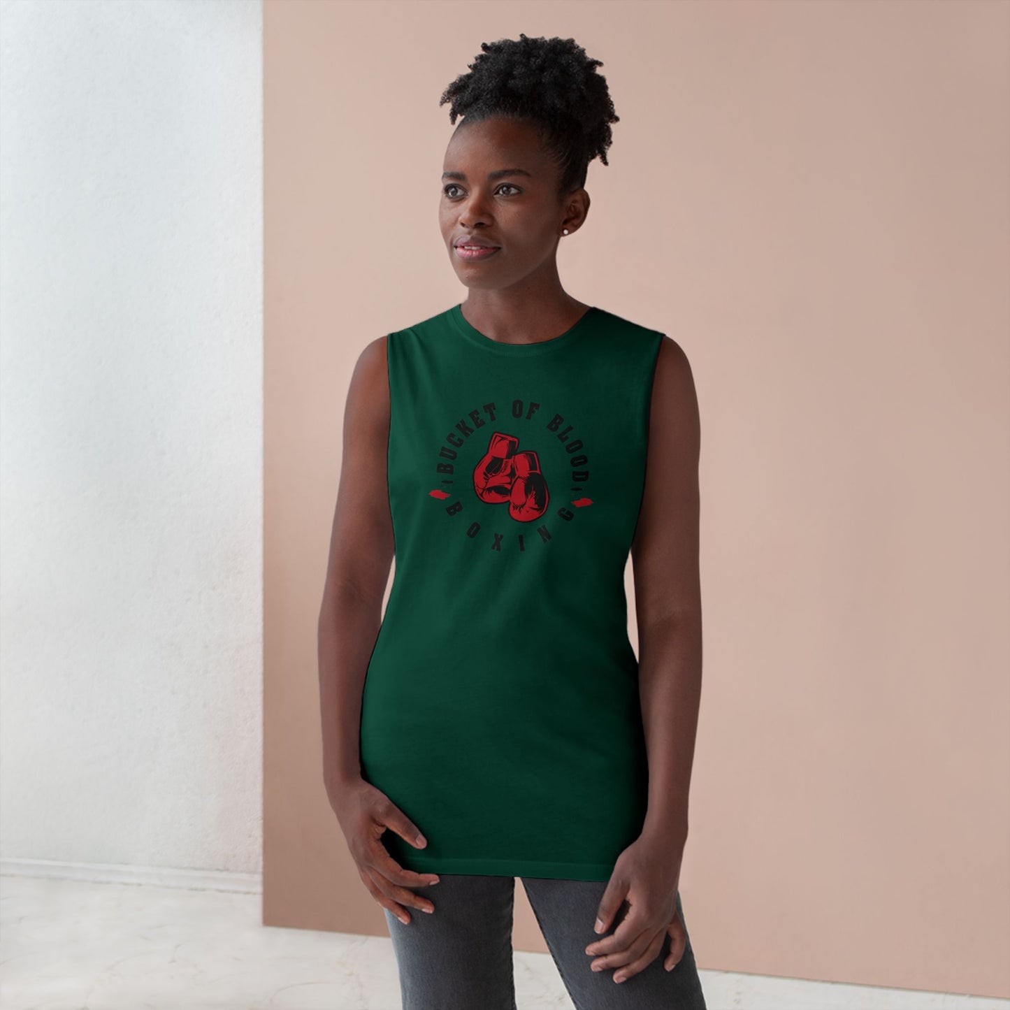 Tank Top - “Bucket of Blood” Retro Boxing Fitness Tank