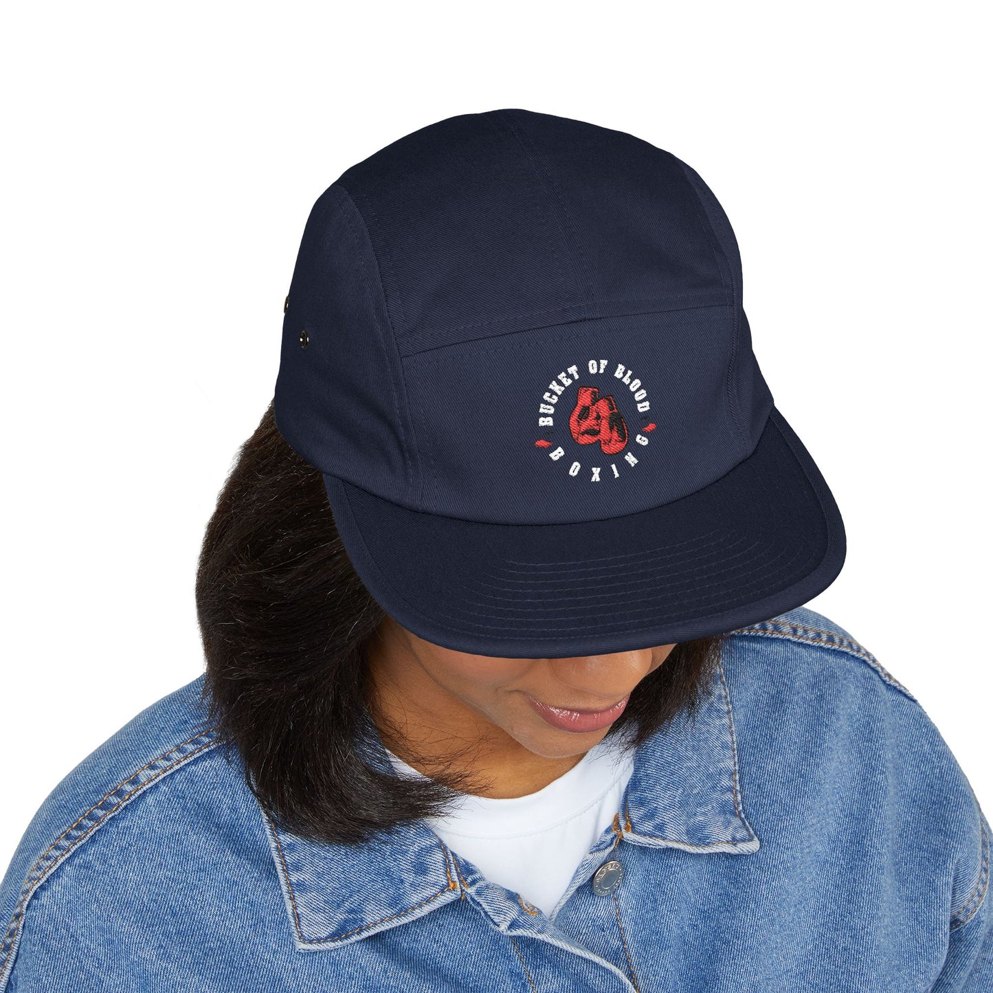 5 Panel Hat - Embroidered Casual Streetwear Cap