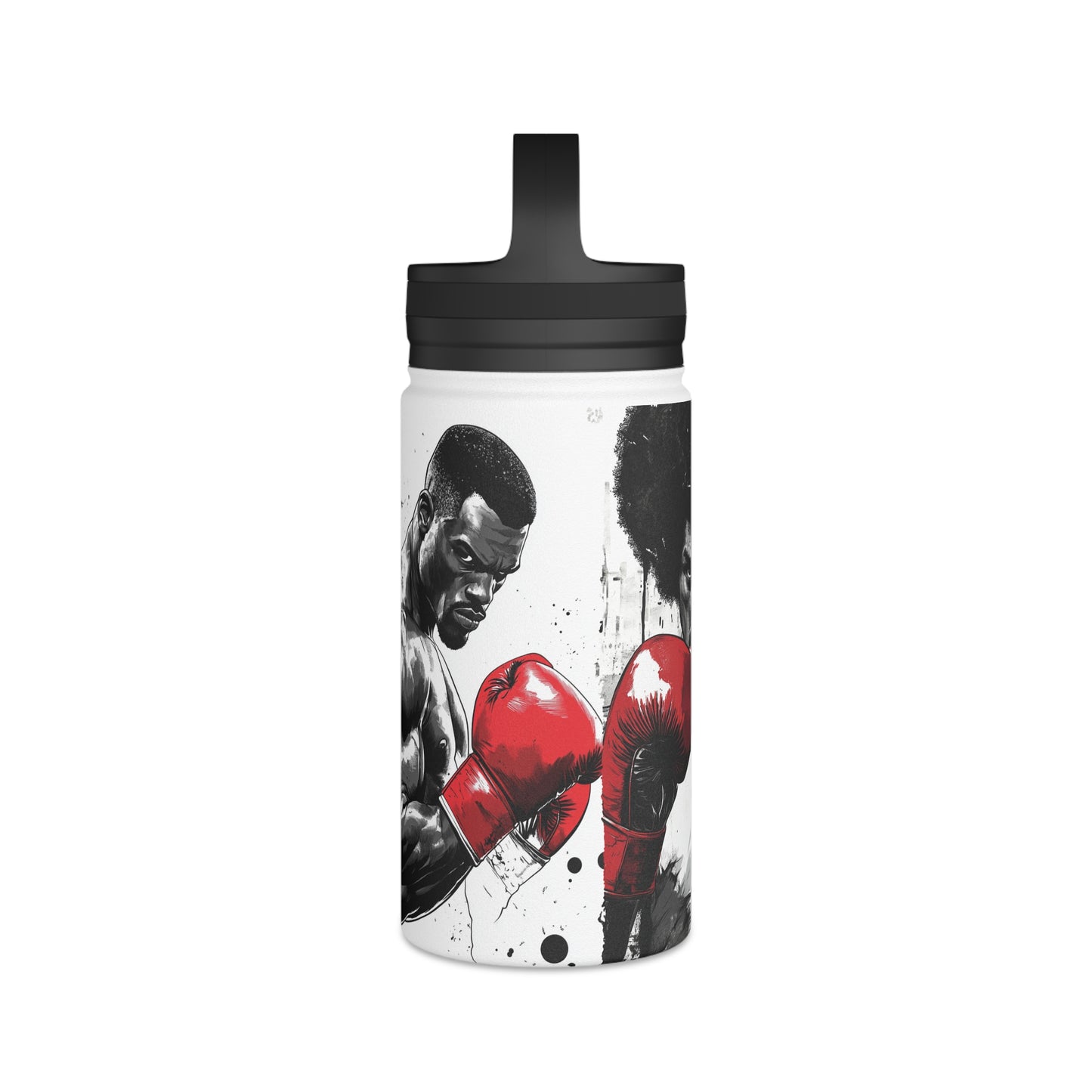Boxer Inspired Water Bottle -  Hydration Bottle Stainless Steel