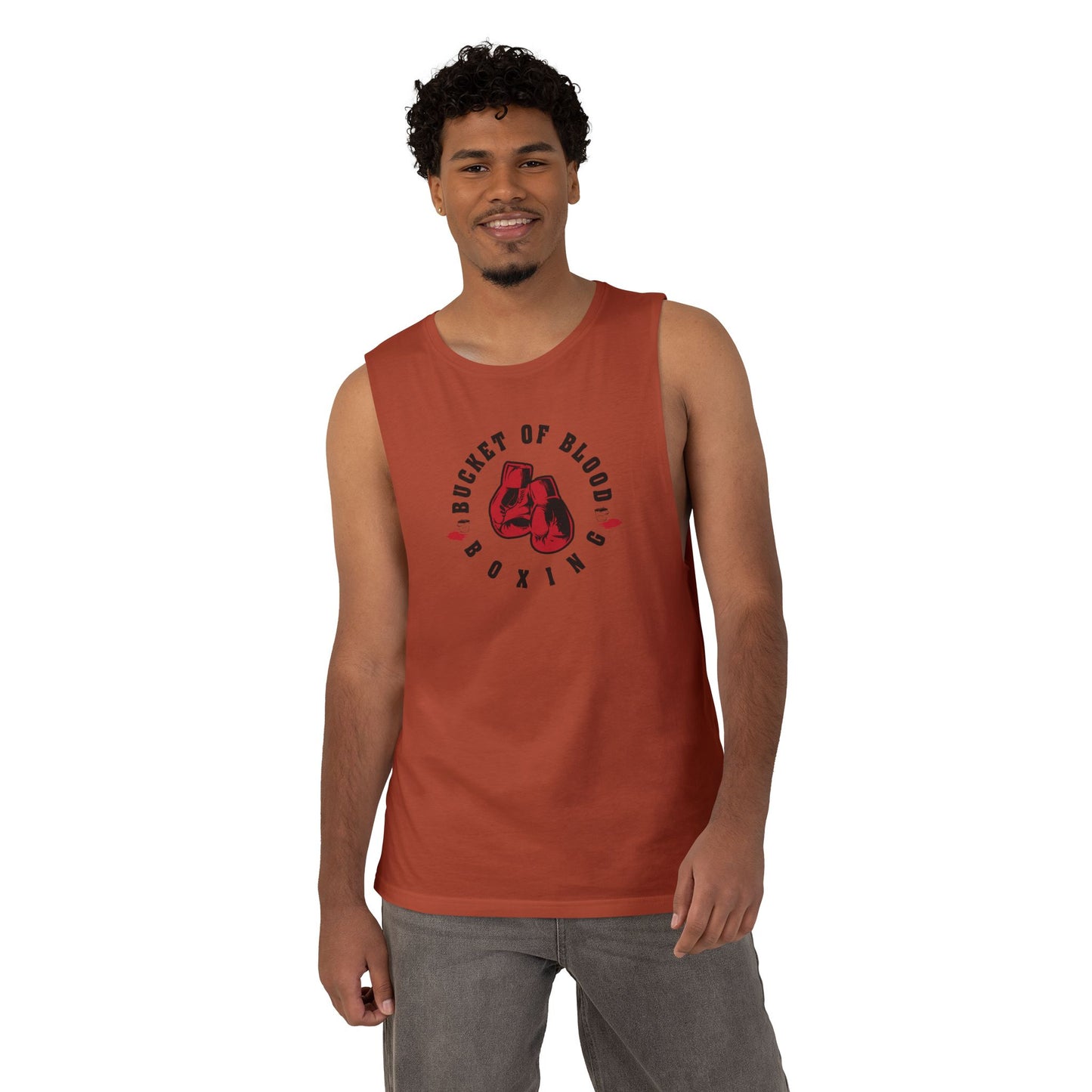 Tank Top - “Bucket of Blood” Retro Boxing Fitness Tank