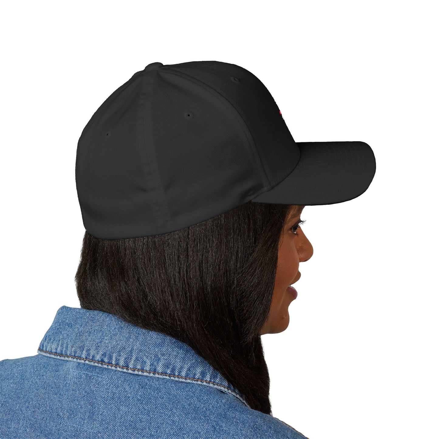Red Baseball Hat - Red Embroidered Bucket of Blood Cap