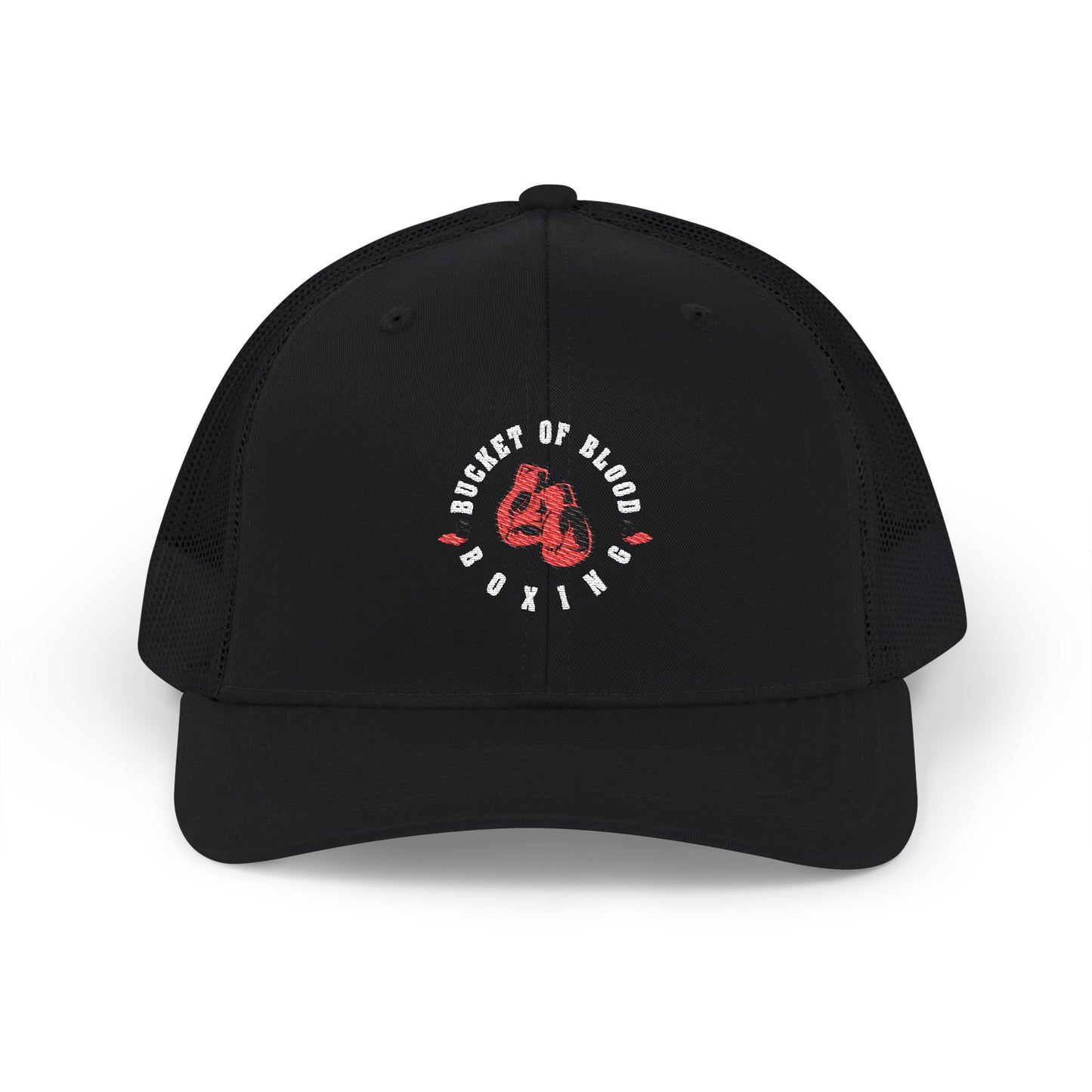 Trucker Hats - Embroidered Boxing Logo Trucker Hat