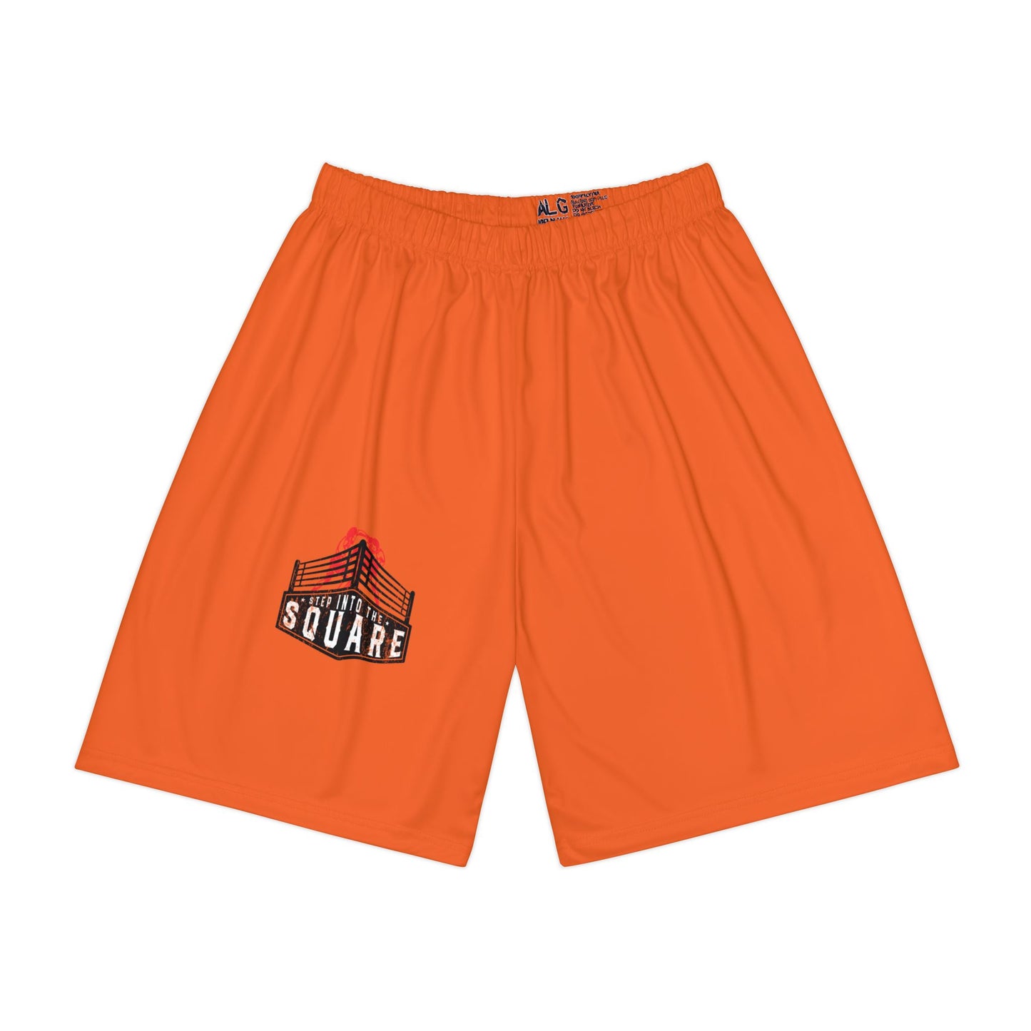 Men's Sport Shorts - Orange, Activewear, Sporty, Casual Wear