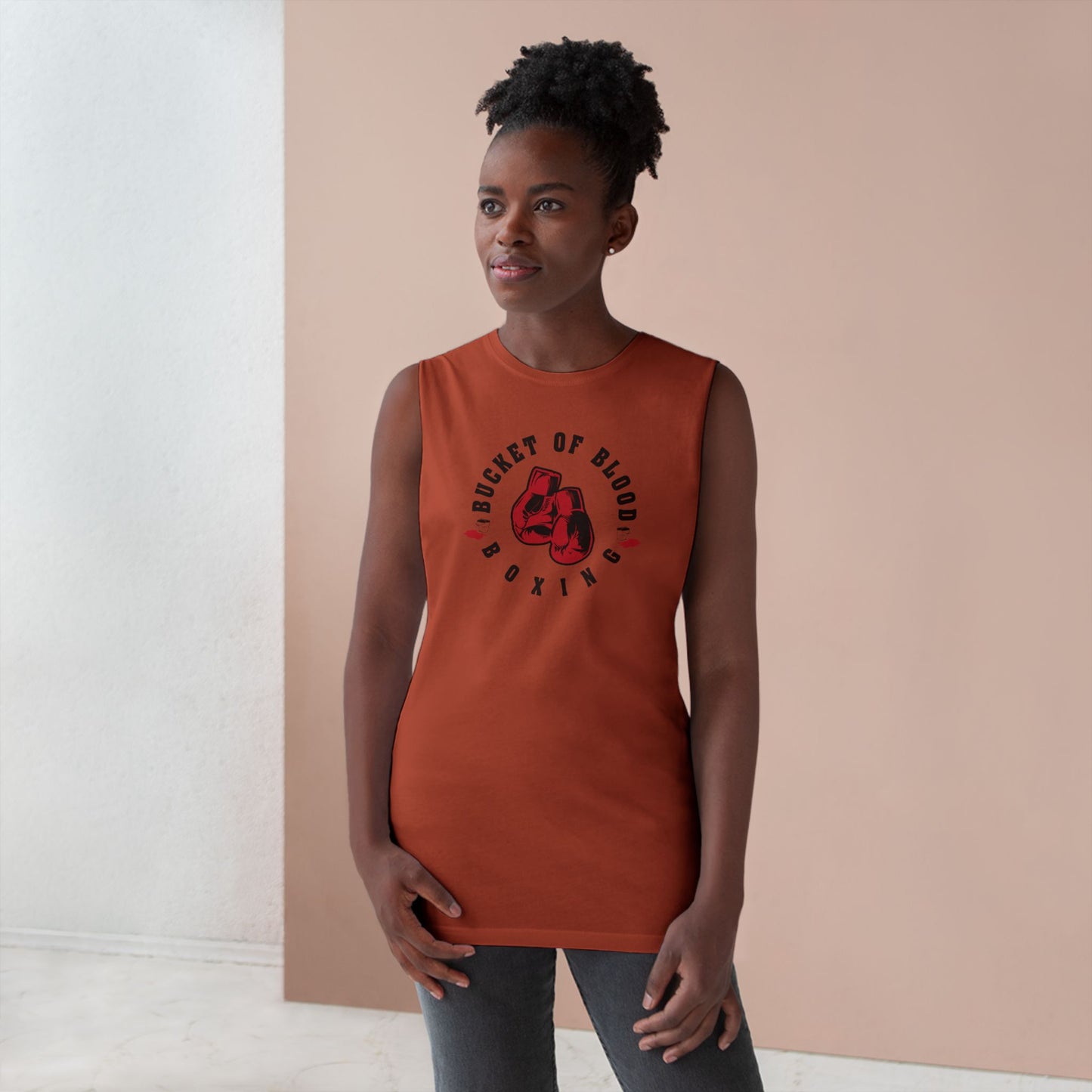 Tank Top - “Bucket of Blood” Retro Boxing Fitness Tank